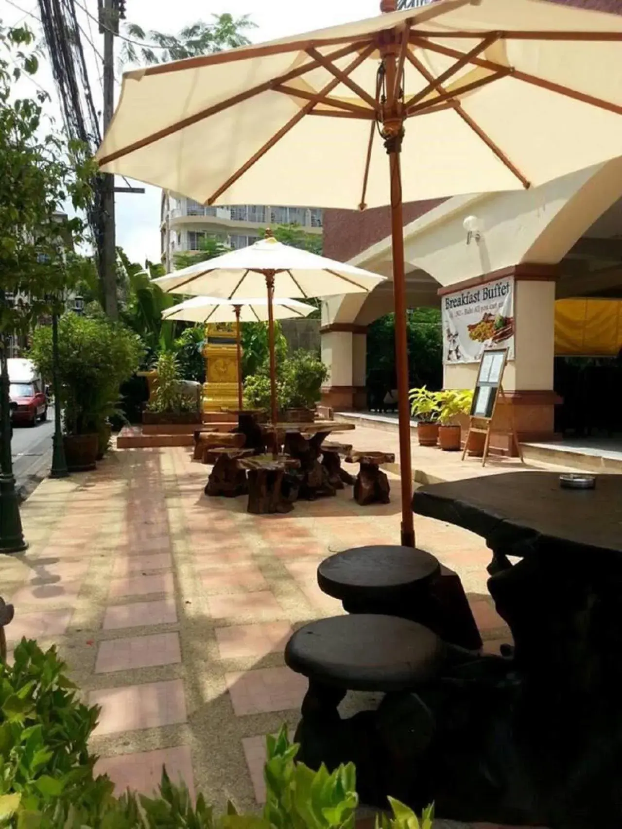 Property building in Mike Beach Resort Property building in Mike Beach Resort