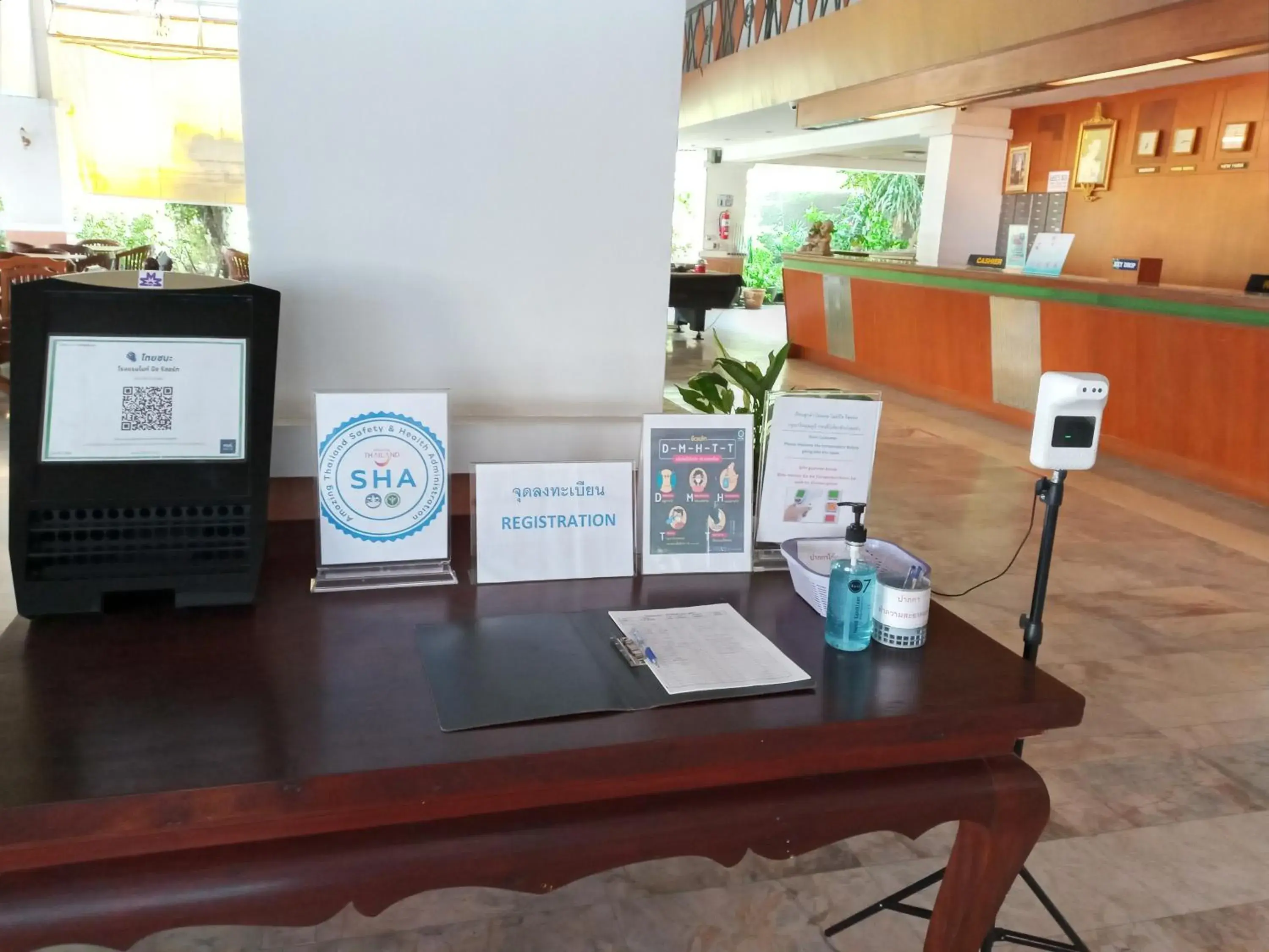 Lobby or reception in Mike Beach Resort Lobby or reception in Mike Beach Resort