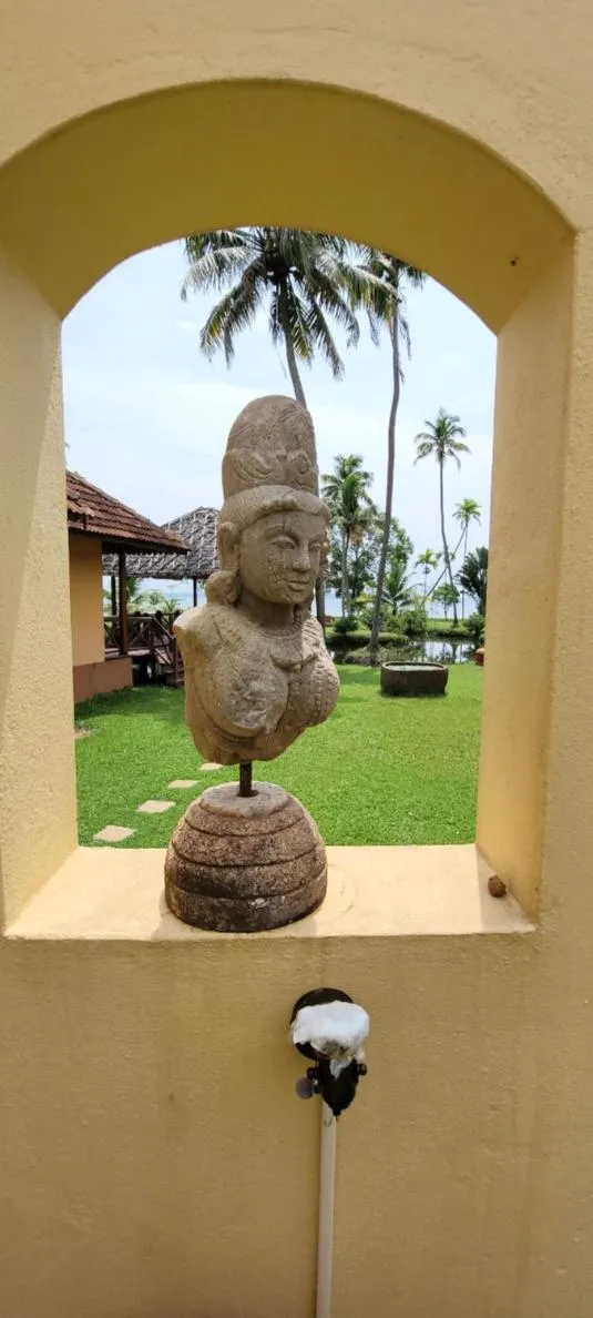 Inner courtyard view in Ameya Kerala