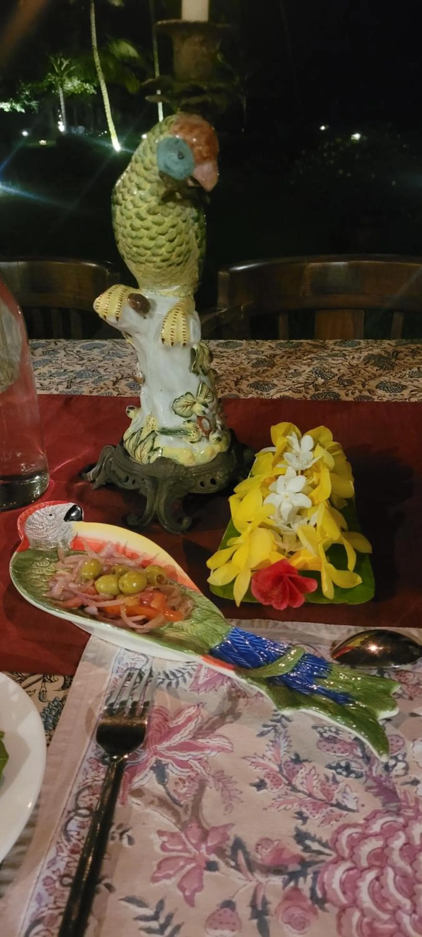 Dining area in Ameya Kerala