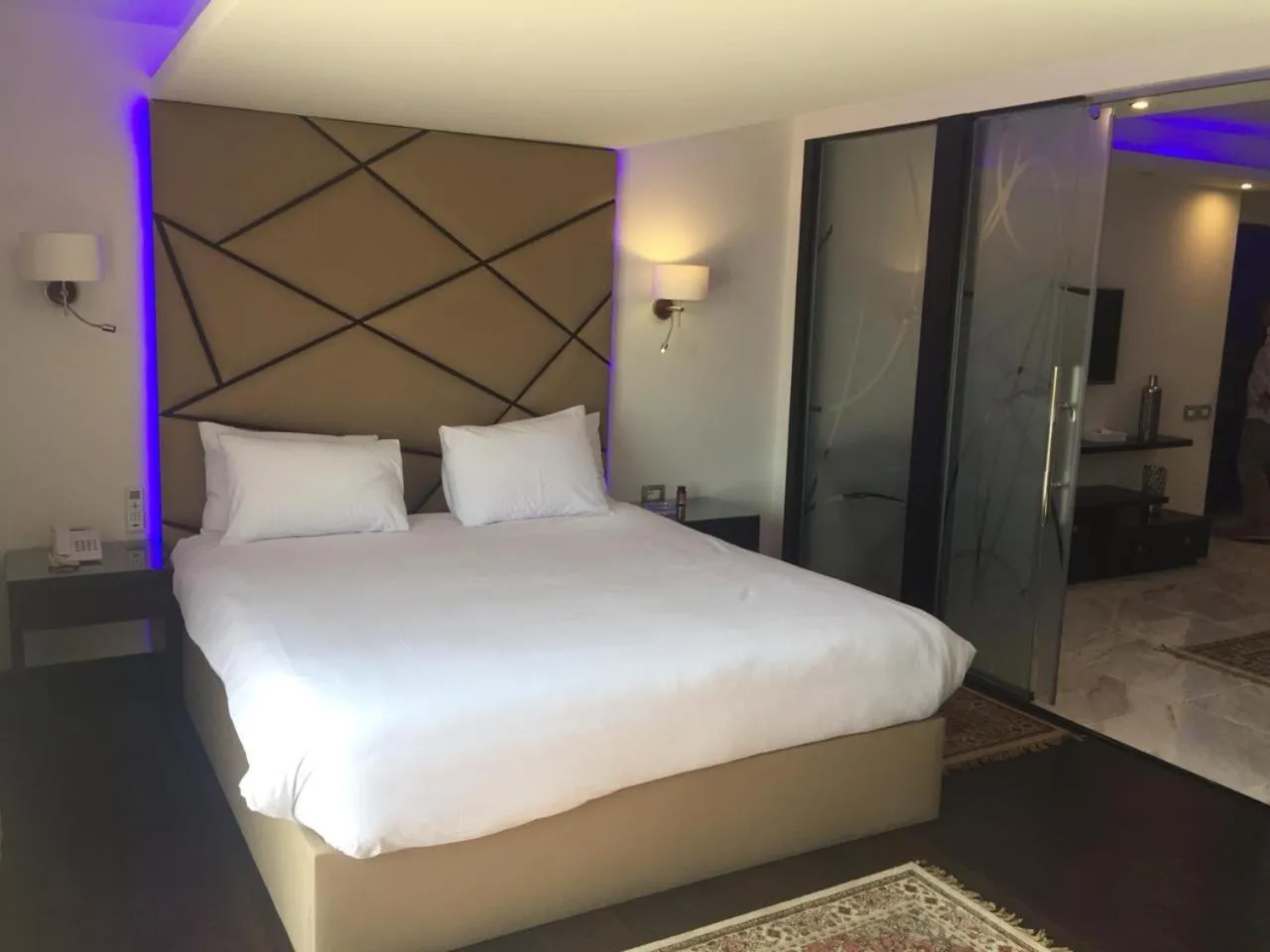 Bed in Royal Maadi Hotel