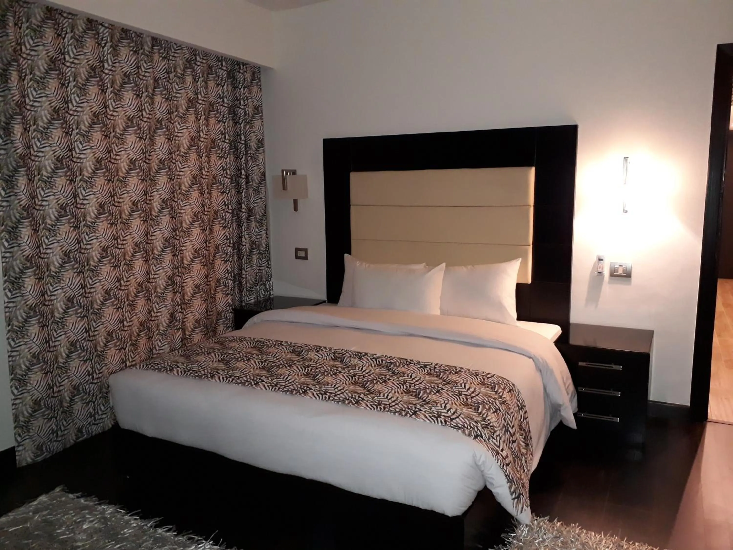 Bed in Royal Maadi Hotel