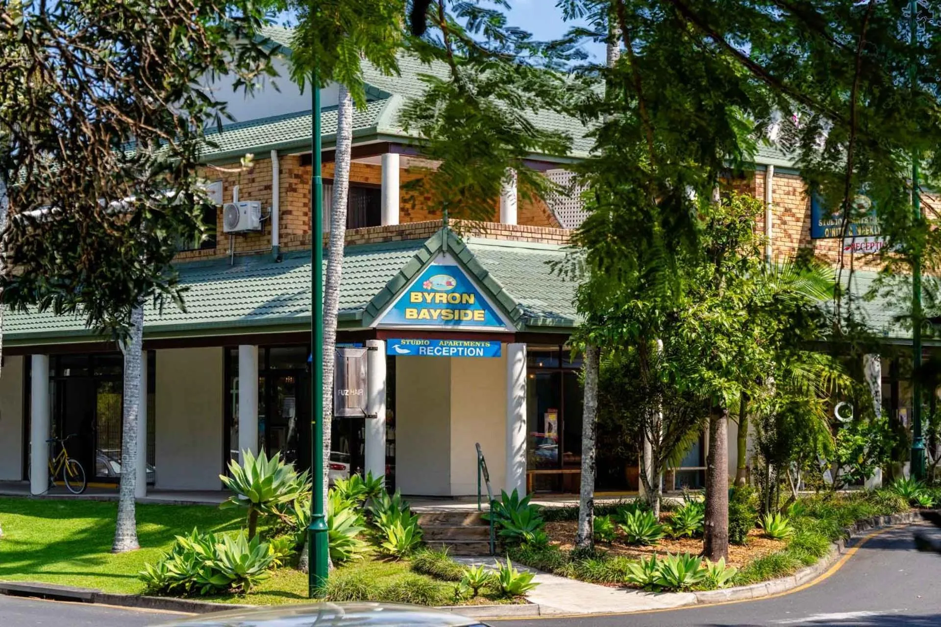 Property building in Byron Bayside Central Studio Apartments
