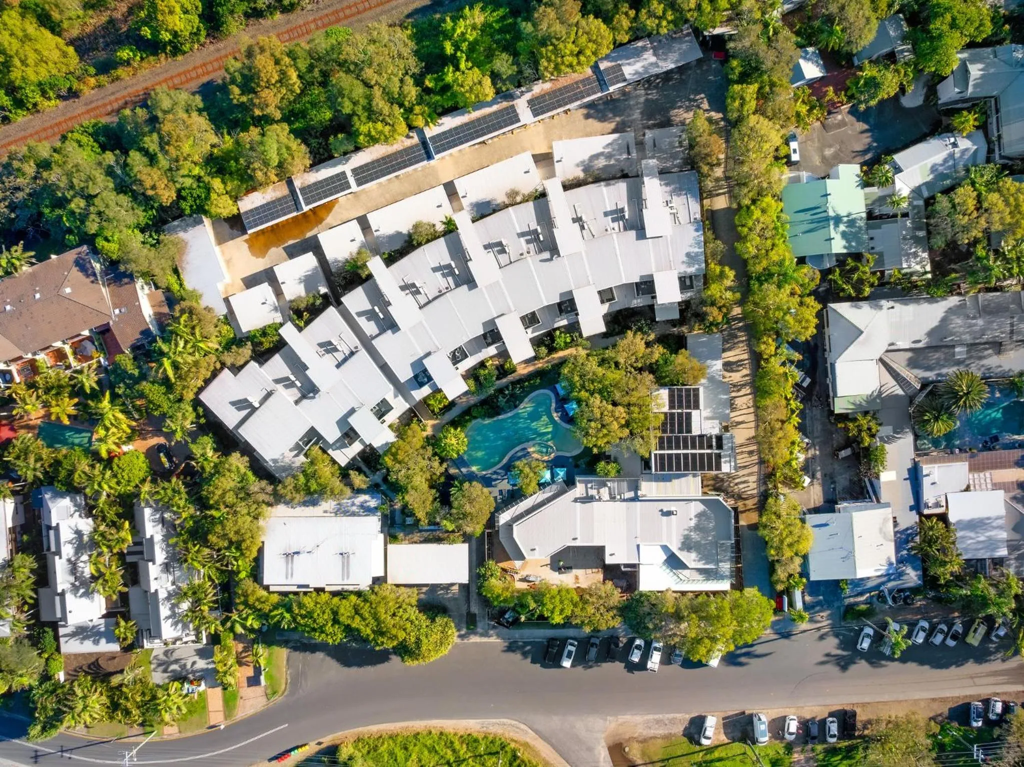 Property building in East On Byron Bay Apartments