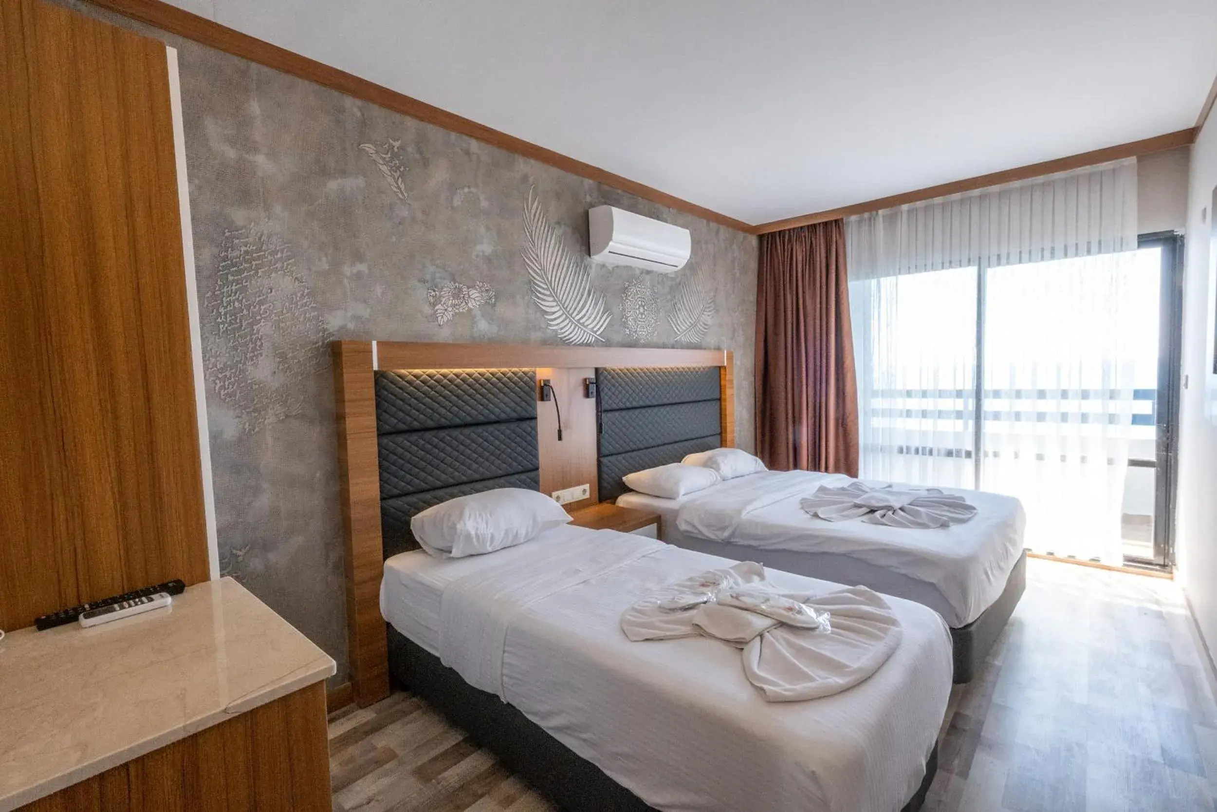 View (from property/room), Bed in Sunday Beach Hotel View (from property/room), Bed in Sunday Beach Hotel