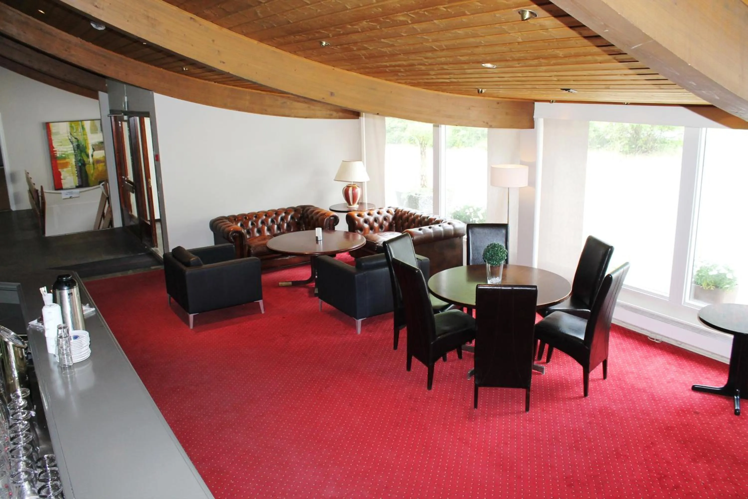 Lobby or reception in Støren Hotel