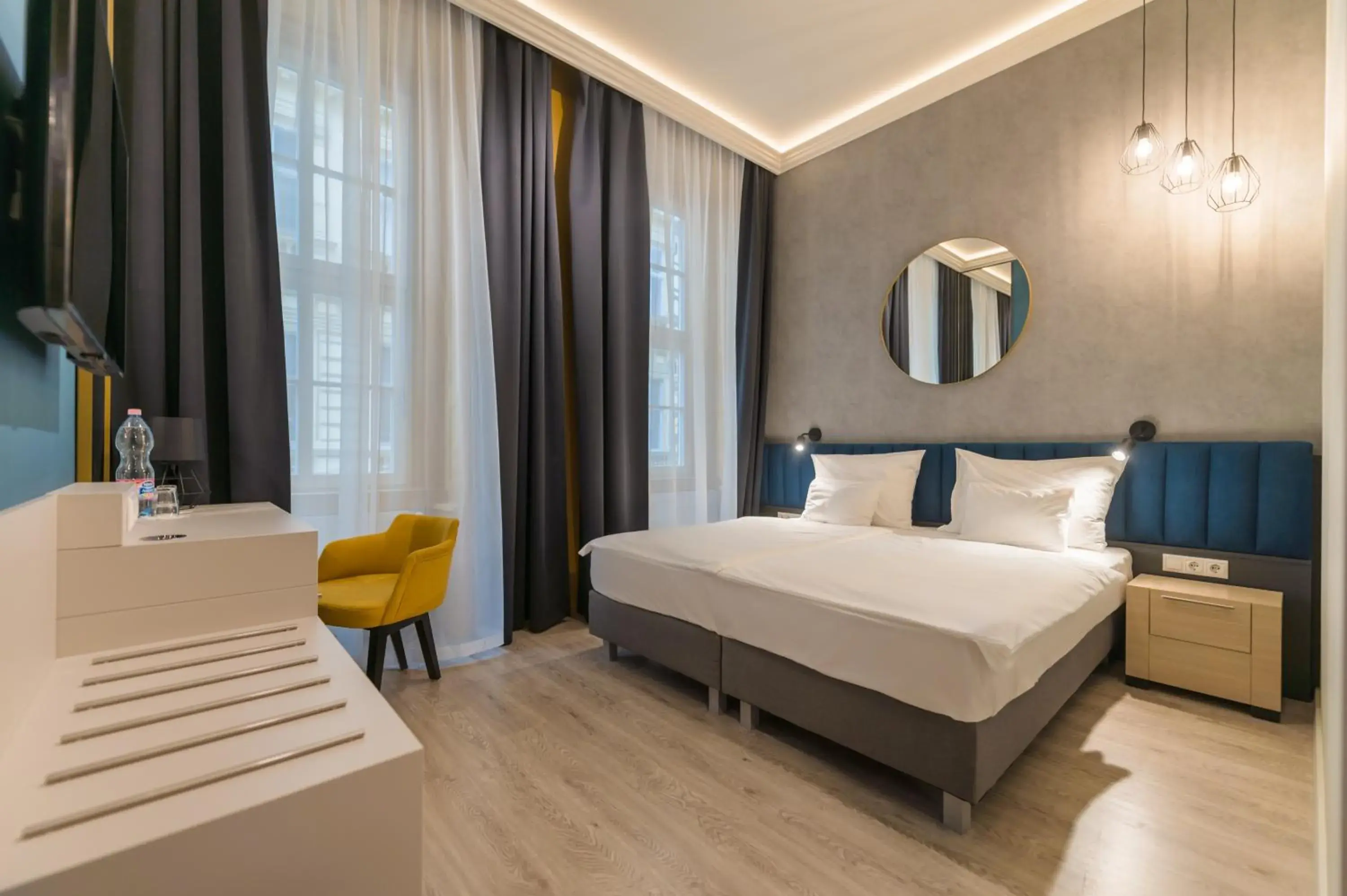 Bed in Alta Moda Fashion Hotel