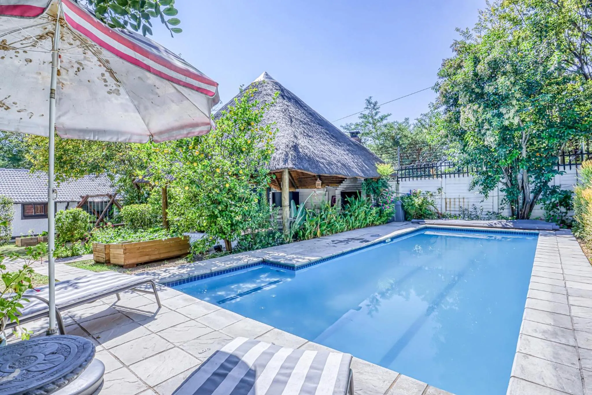 Garden in The Bedford Manor