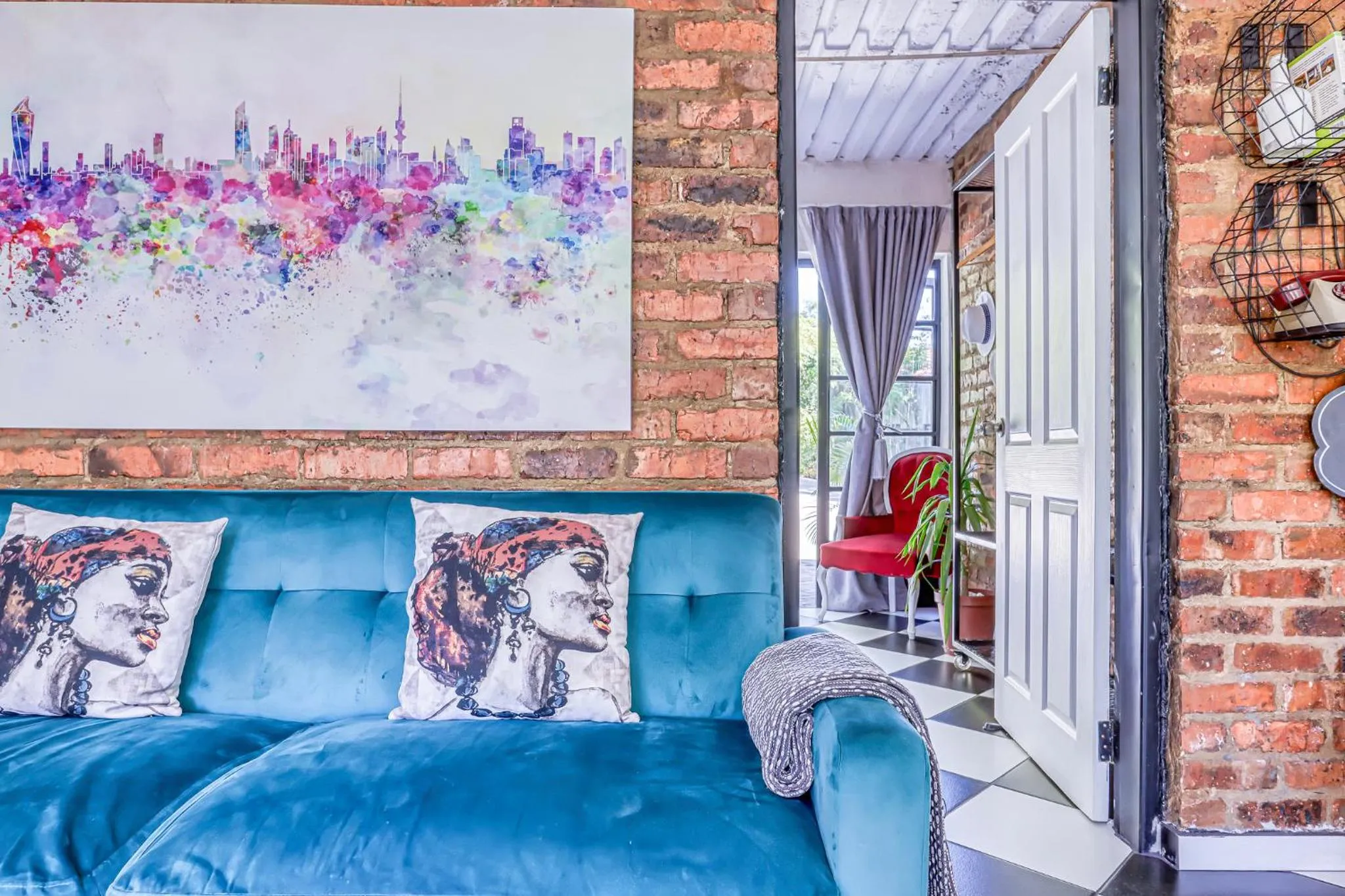 Living room in The Bedford Manor