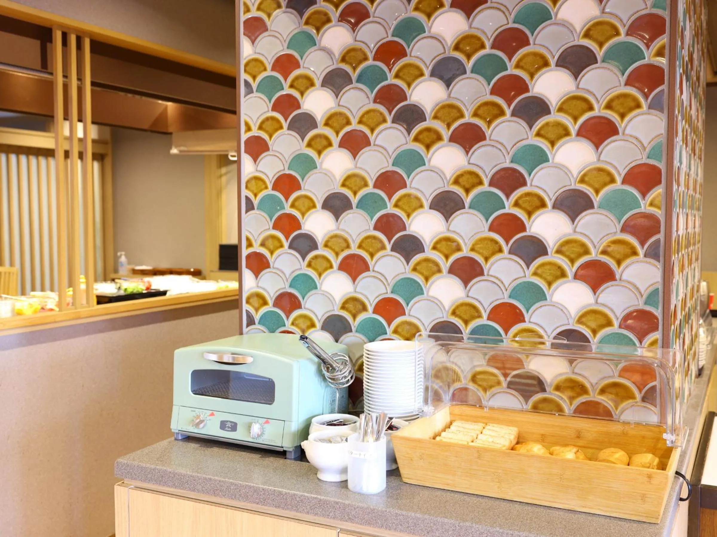 Buffet breakfast in Dormy Inn Tokyo Hatchobori - Natural Hot Spring