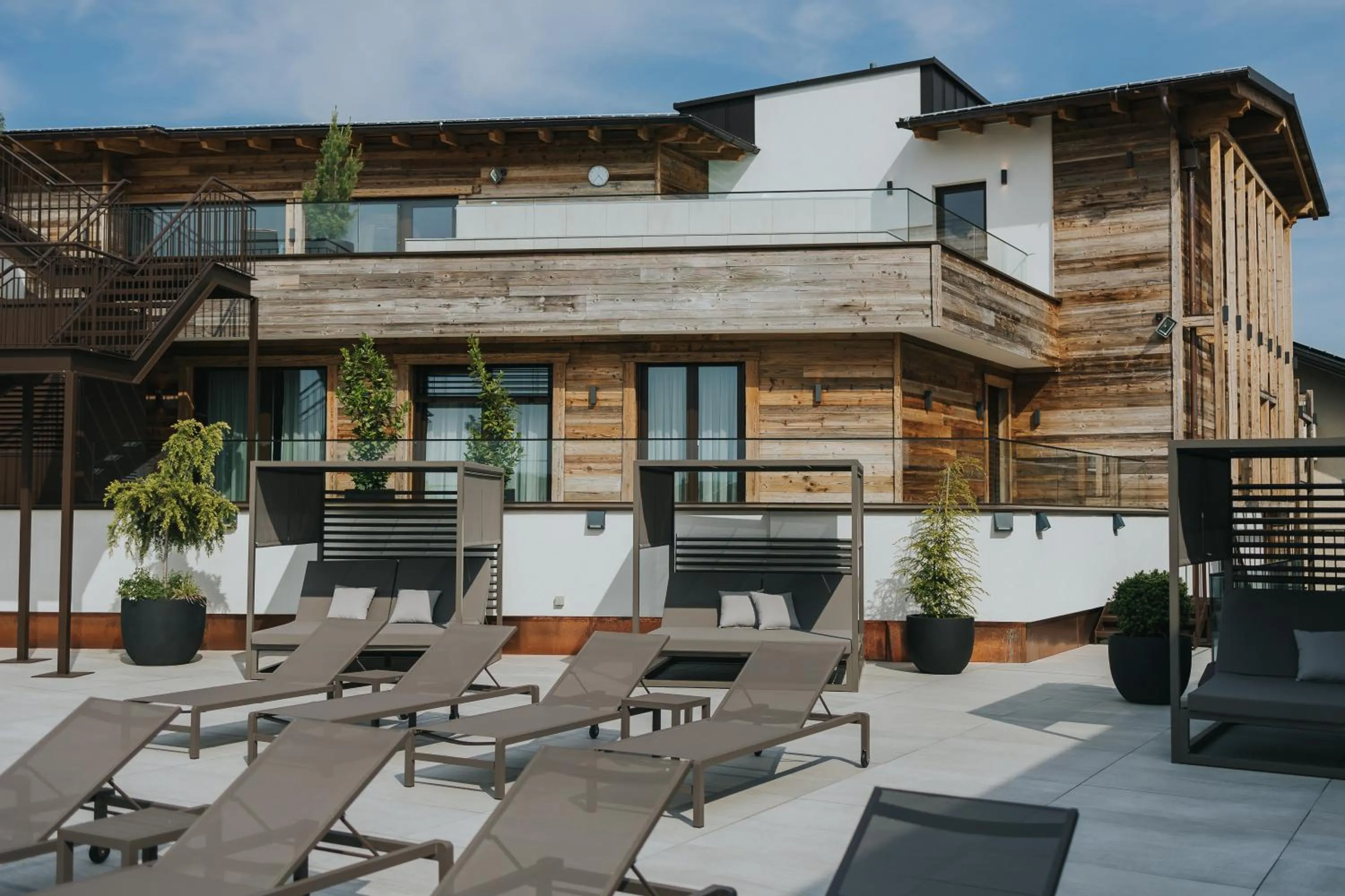 sunbed in Ortner's Resort