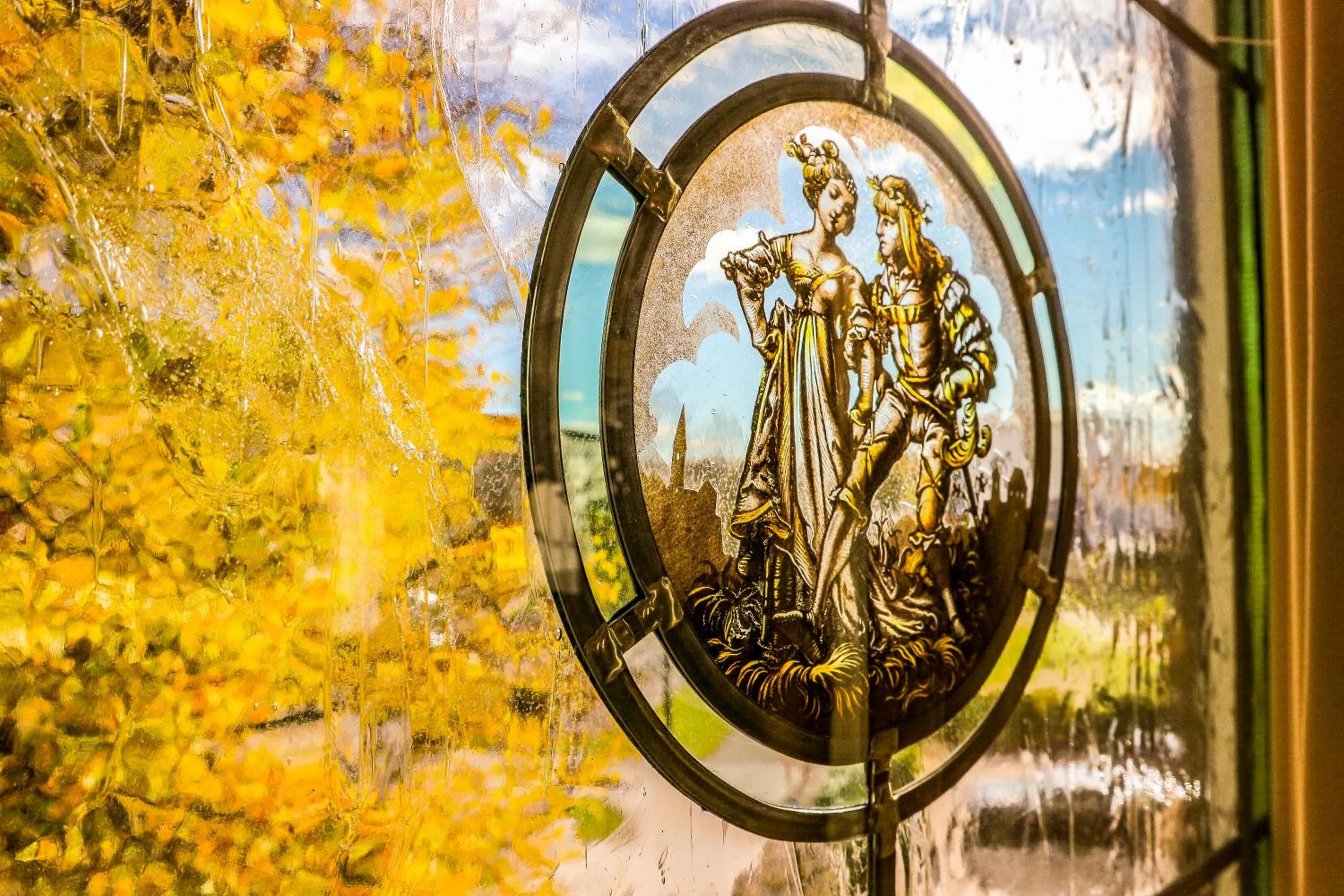 Decorative detail in Ortner's Resort