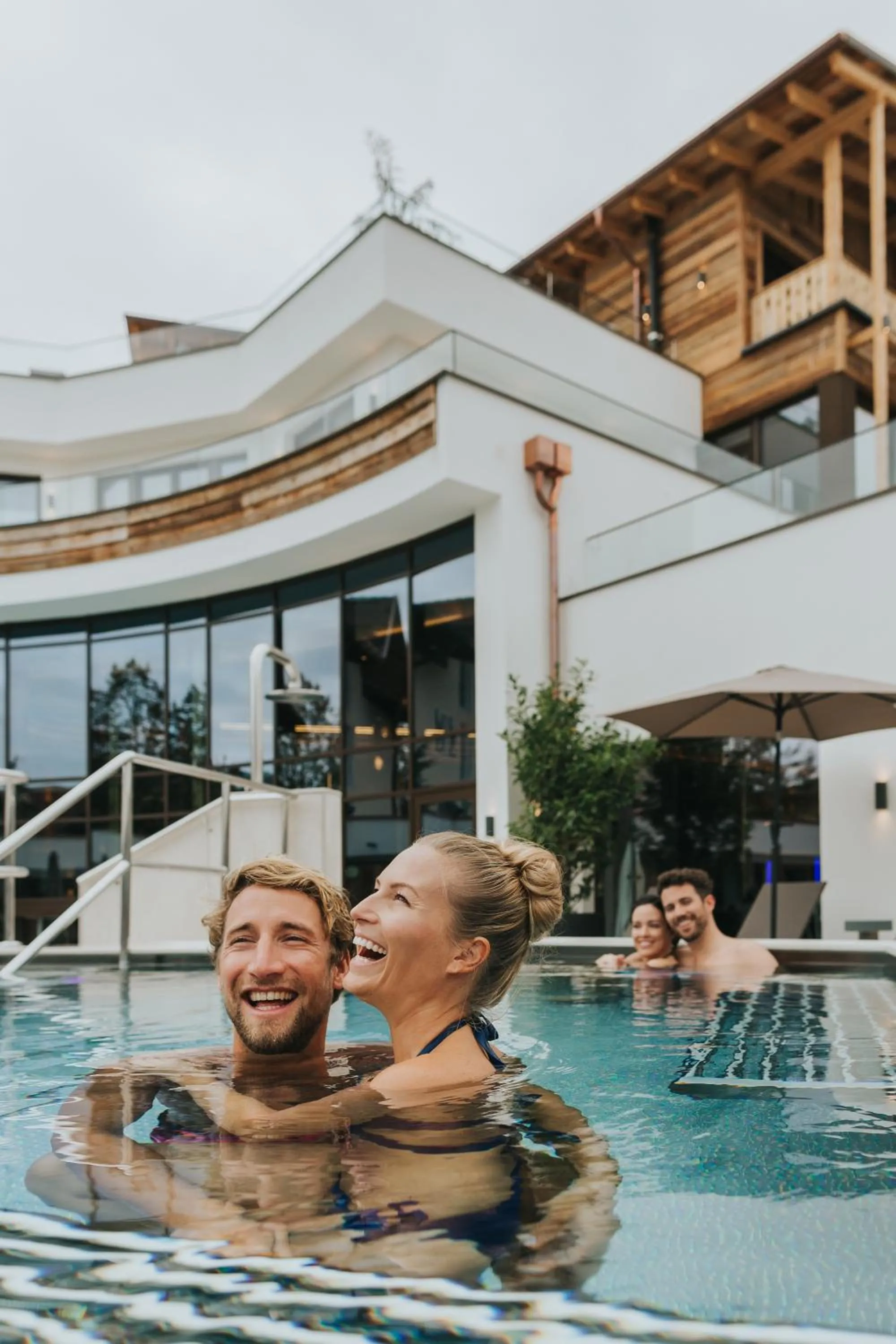 People in Ortner's Resort