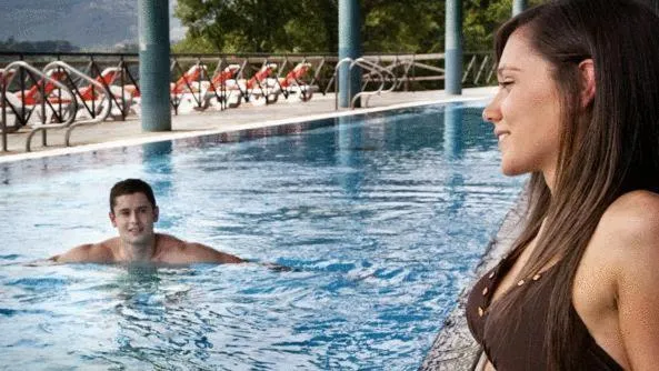 Guests in Laias Caldaria hotel y Balneario