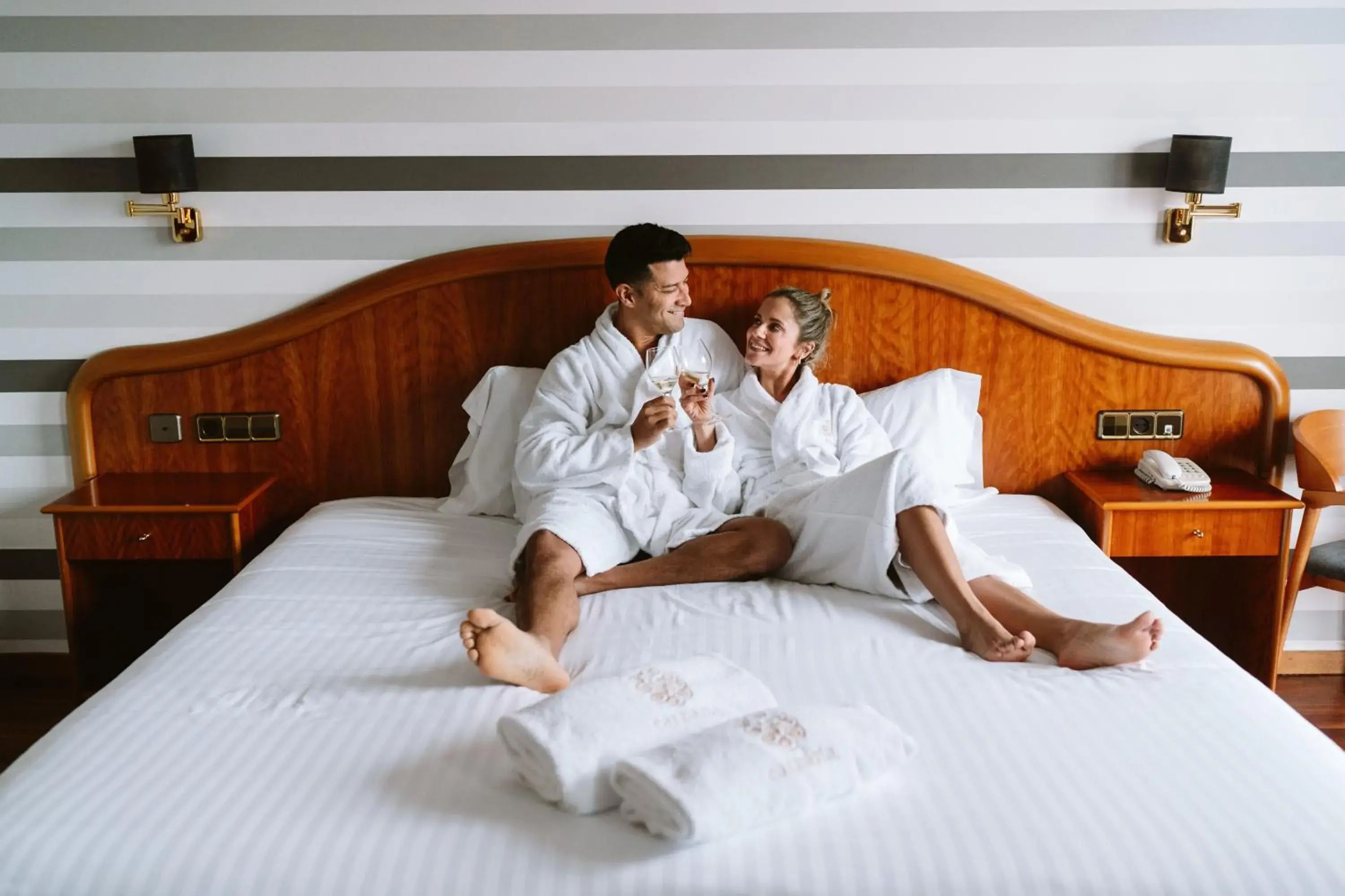 Bed in Laias Caldaria hotel y Balneario Bed in Laias Caldaria hotel y Balneario