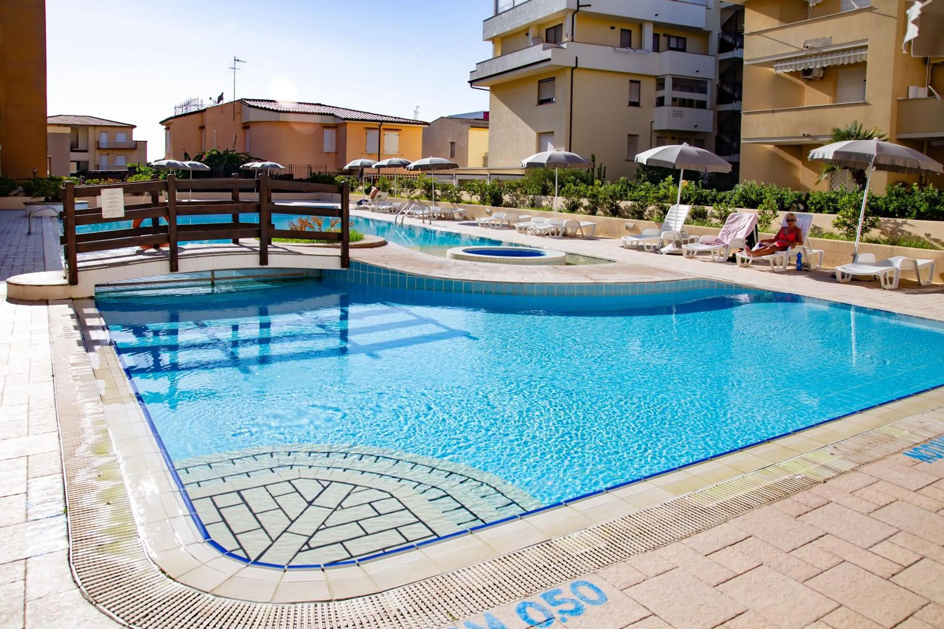 Swimming pool in Gardenia Casa Vacanze