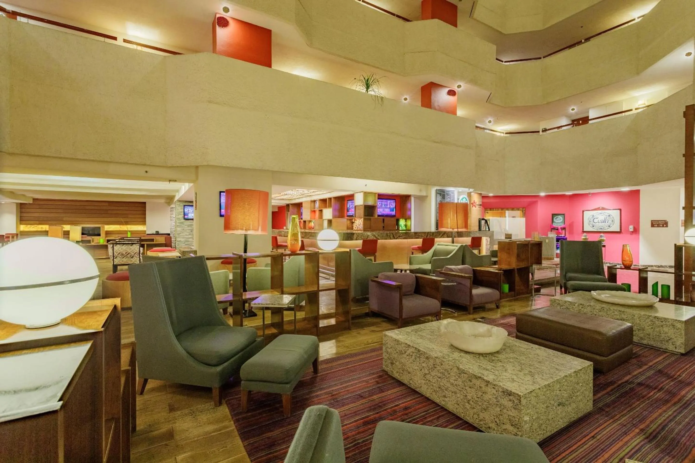 Lobby or reception in Camino Real Aeropuerto