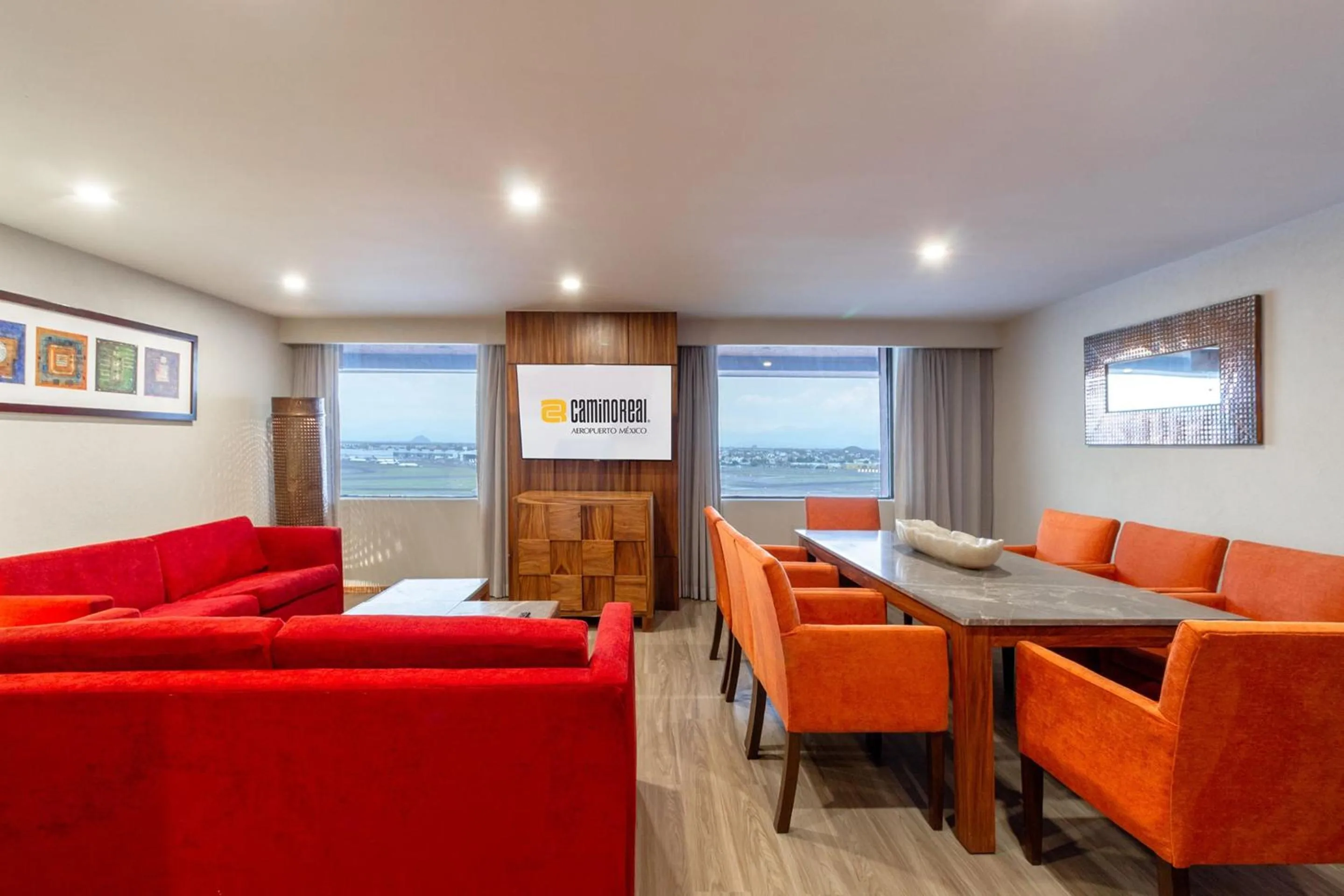 Living room in Camino Real Aeropuerto