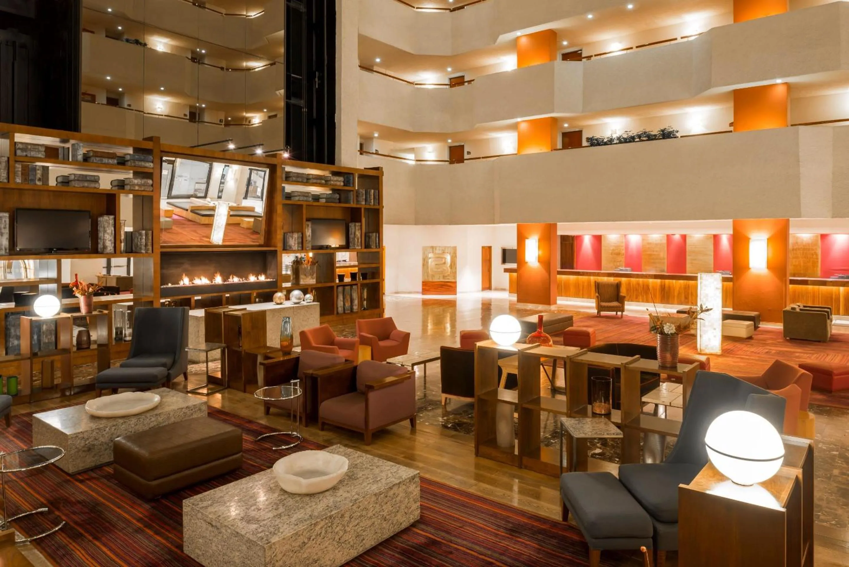 Lobby or reception in Camino Real Aeropuerto