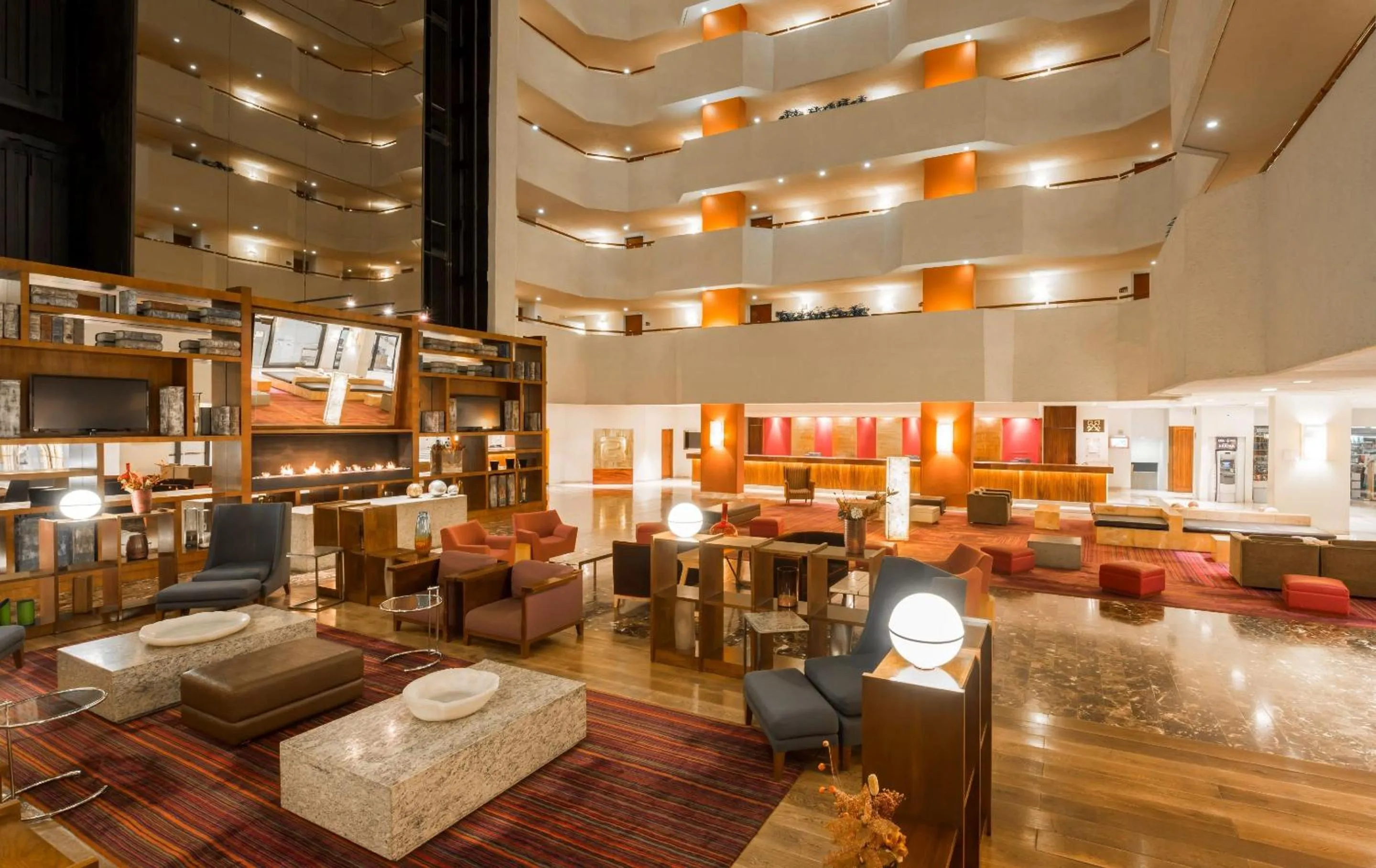 Lobby or reception in Camino Real Aeropuerto