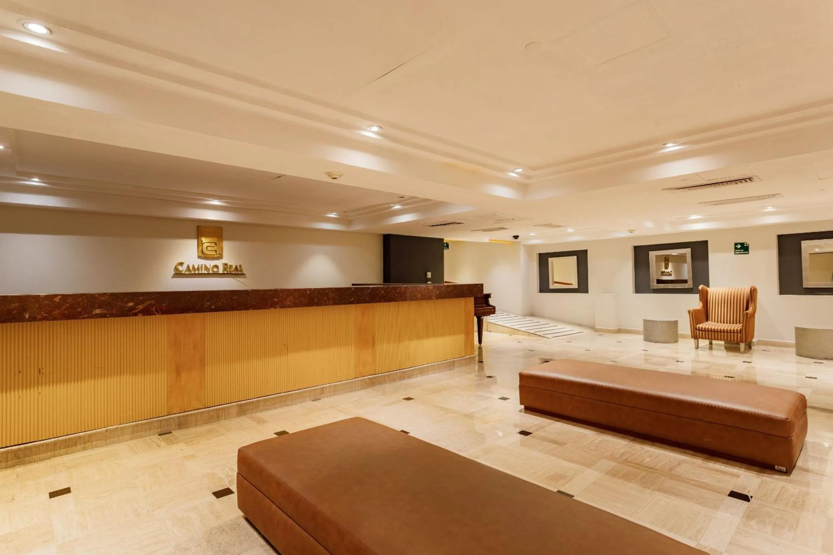 Lobby or reception in Camino Real Aeropuerto