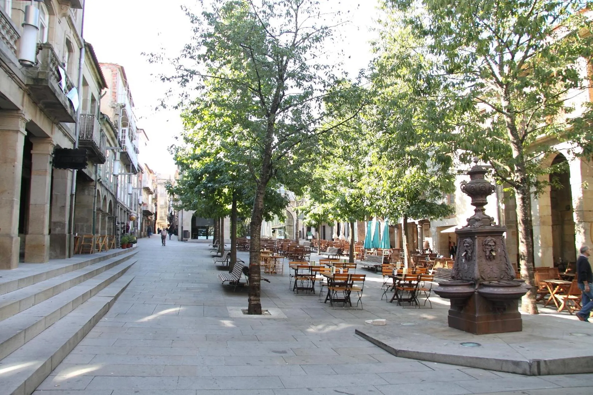 Area and facilities in Hotel Restaurante Rúas
