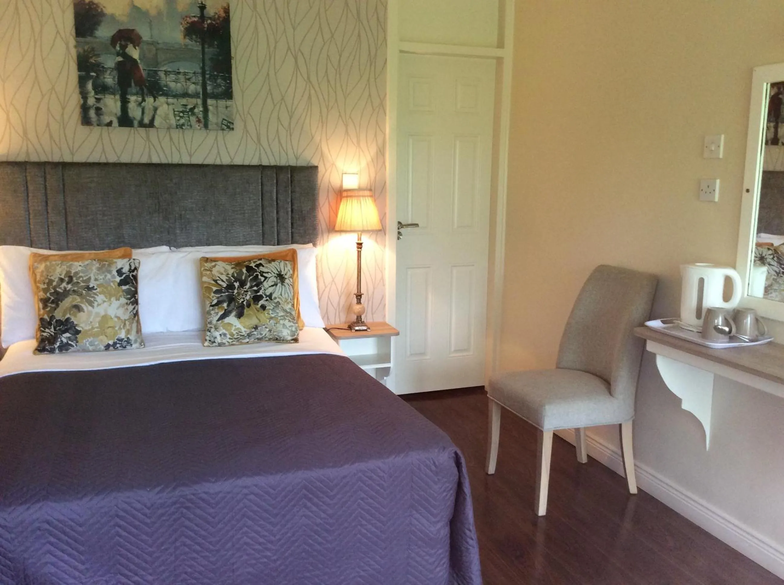 Bedroom, Bed in The Gardens B&B