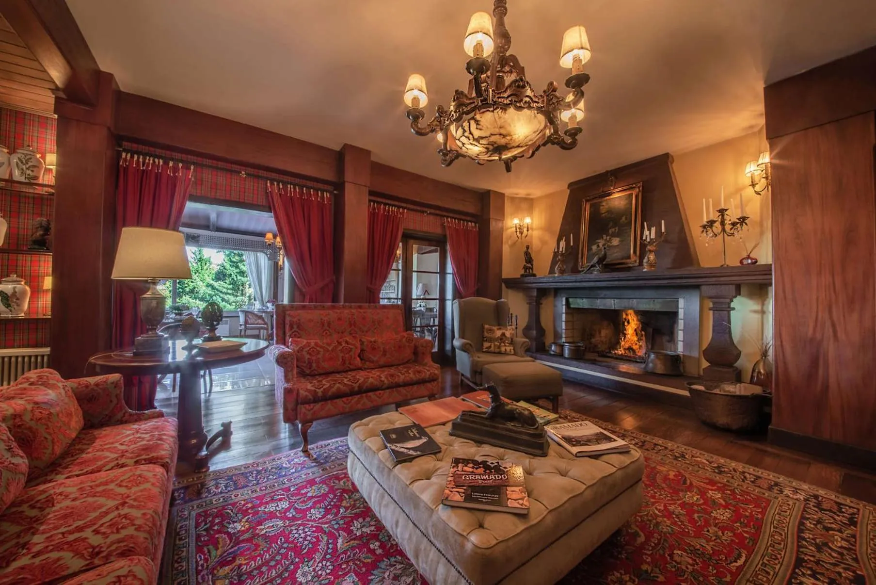 Living room in Hotel Casa da Montanha