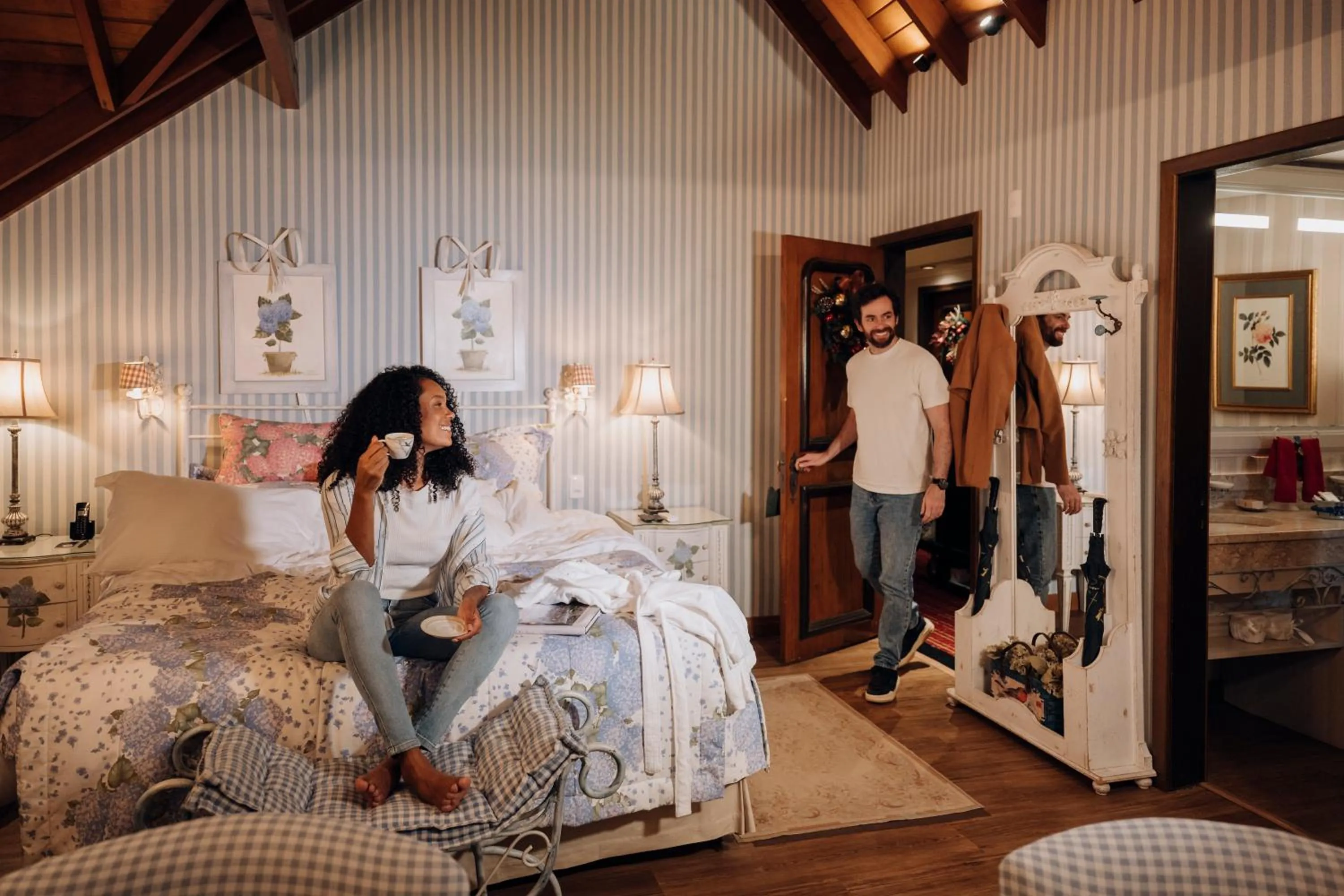 Bed in Casa da Montanha