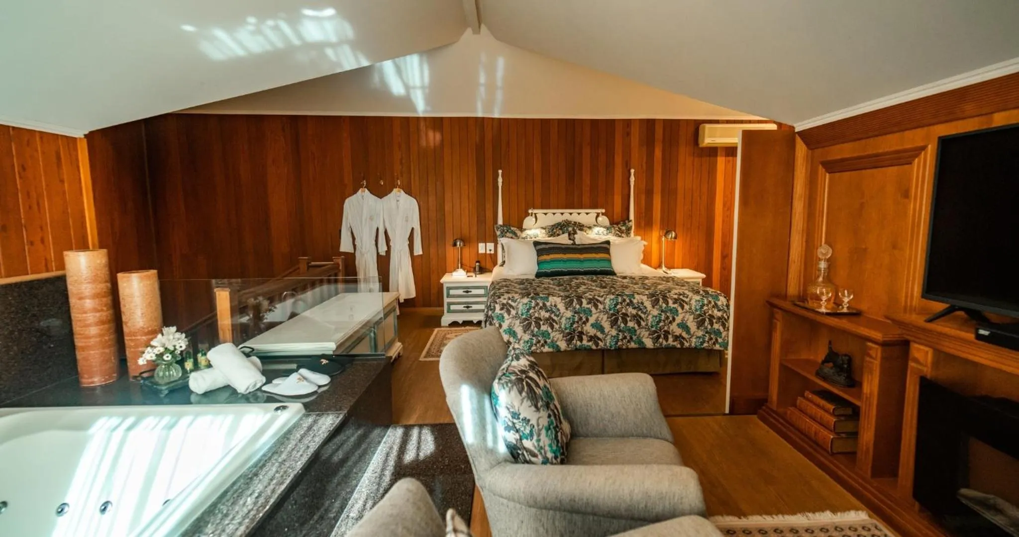 Bed in Hotel Casa da Montanha