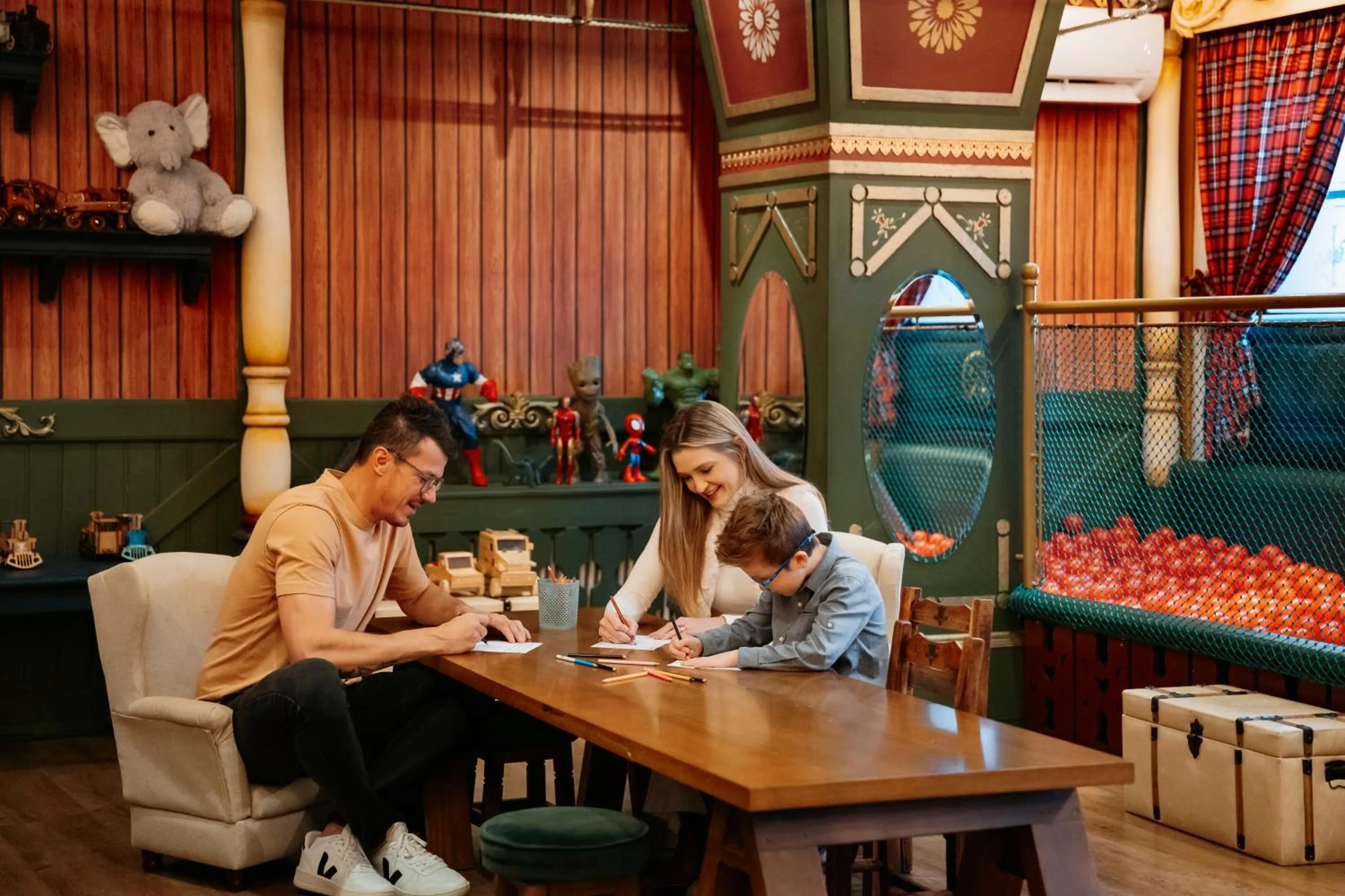 Children play ground in Hotel Casa da Montanha