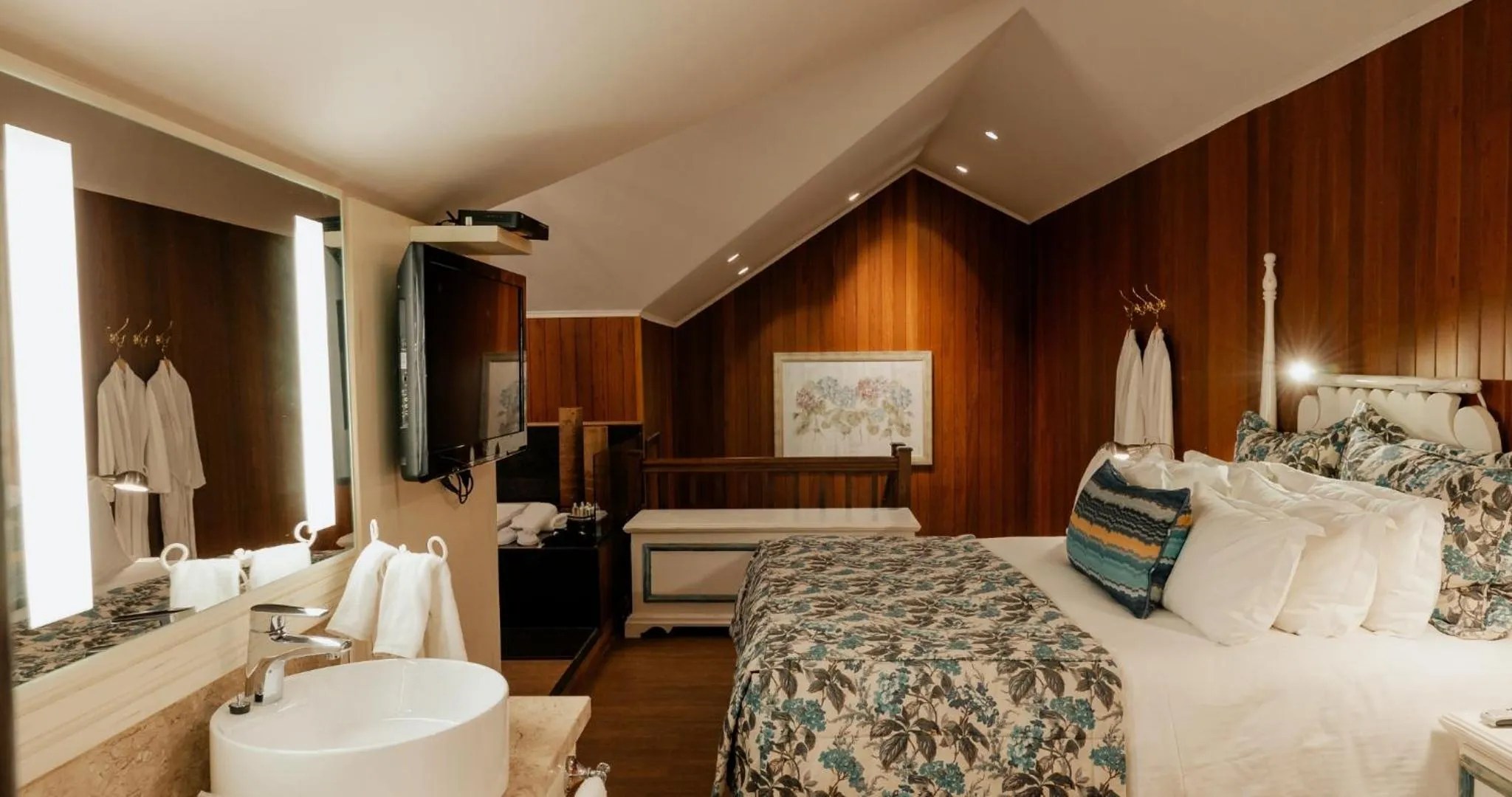 Bed in Hotel Casa da Montanha