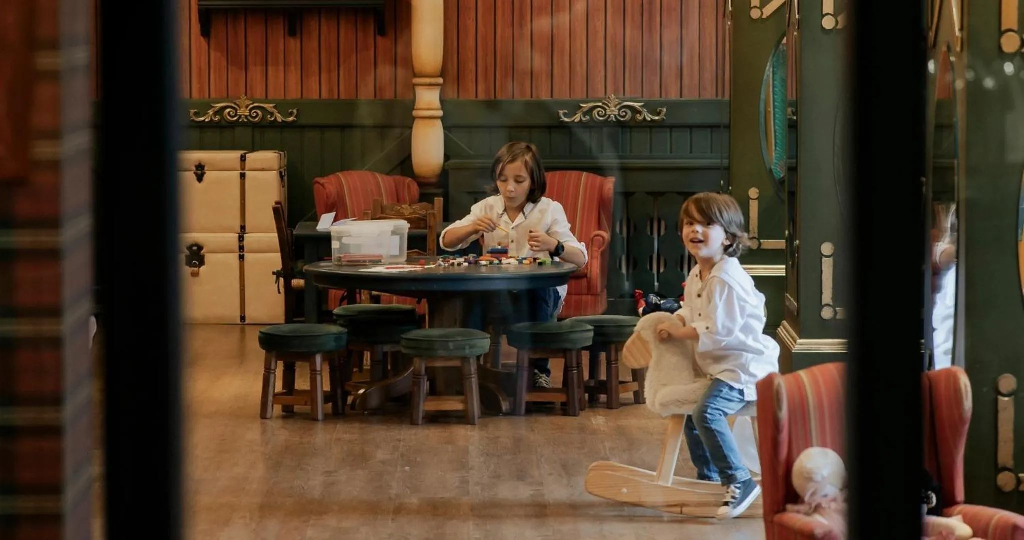 Children play ground in Hotel Casa da Montanha