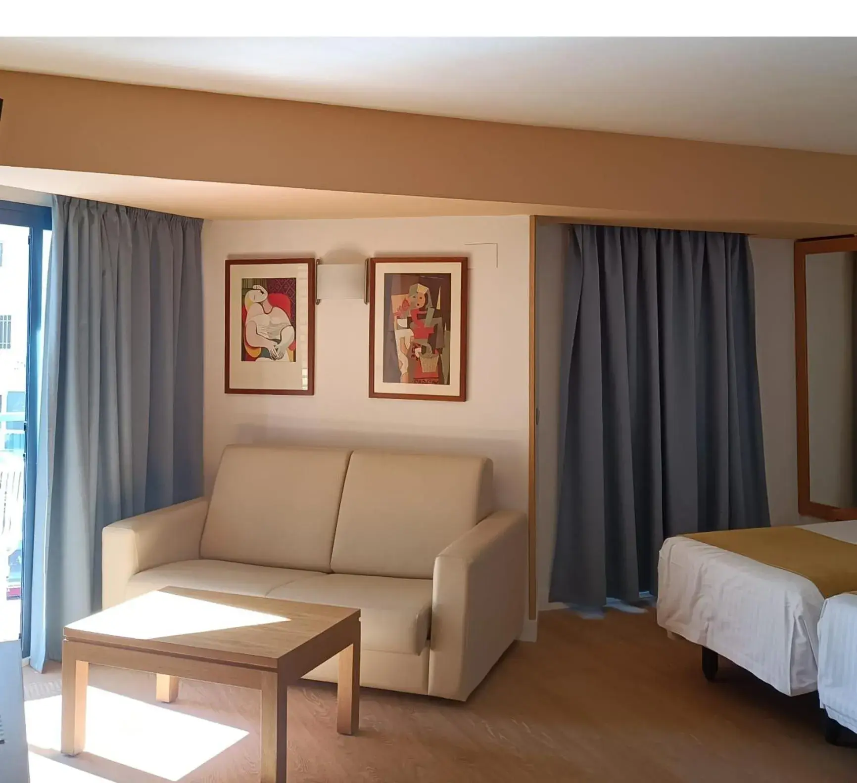 Bed in Apartamentos MS Puerto Marina, antes MS Pepita Bed in Apartamentos MS Puerto Marina, antes MS Pepita