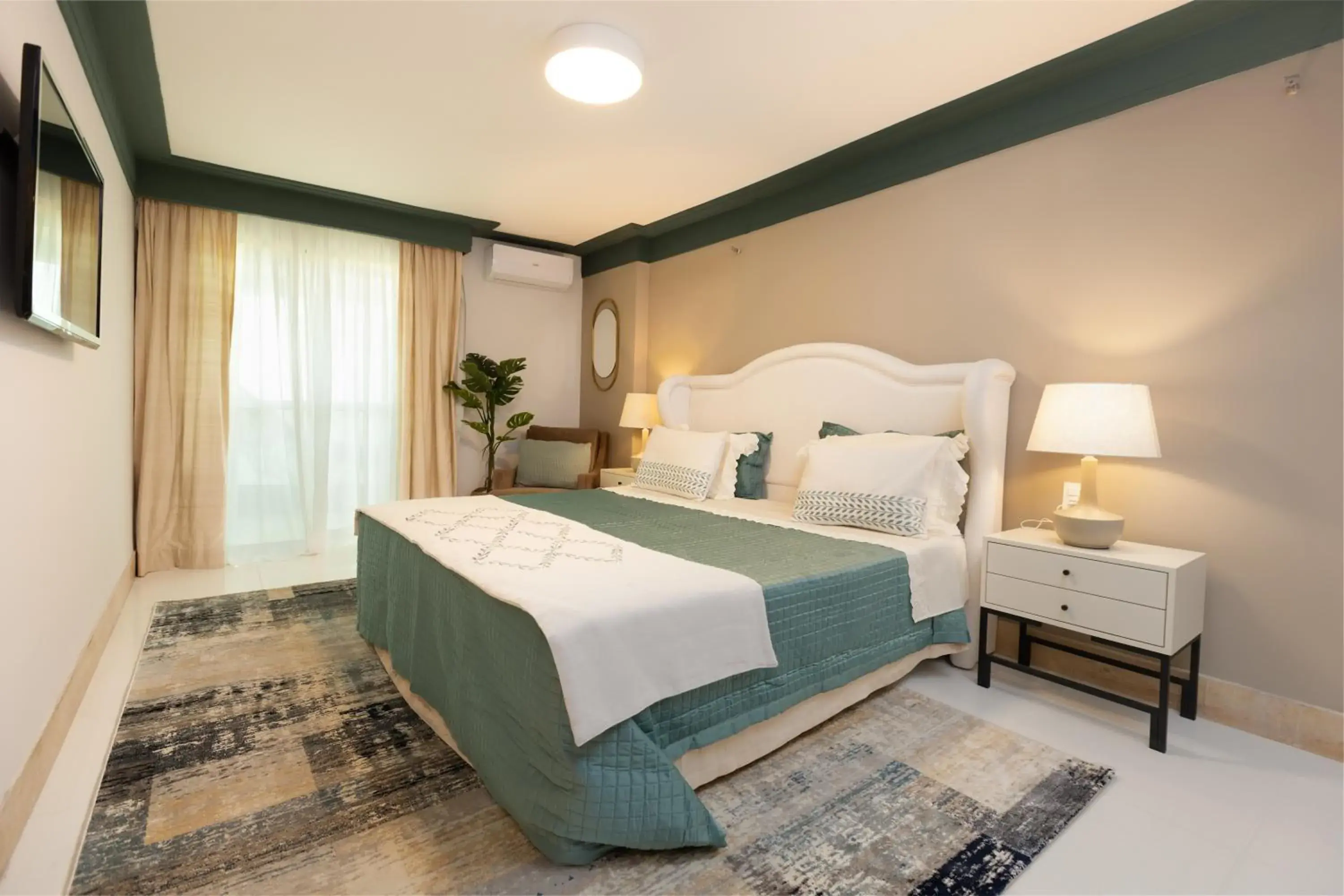 Bedroom, Bed in Royal Macaé Palace Hotel Bedroom, Bed in Royal Macaé Palace Hotel