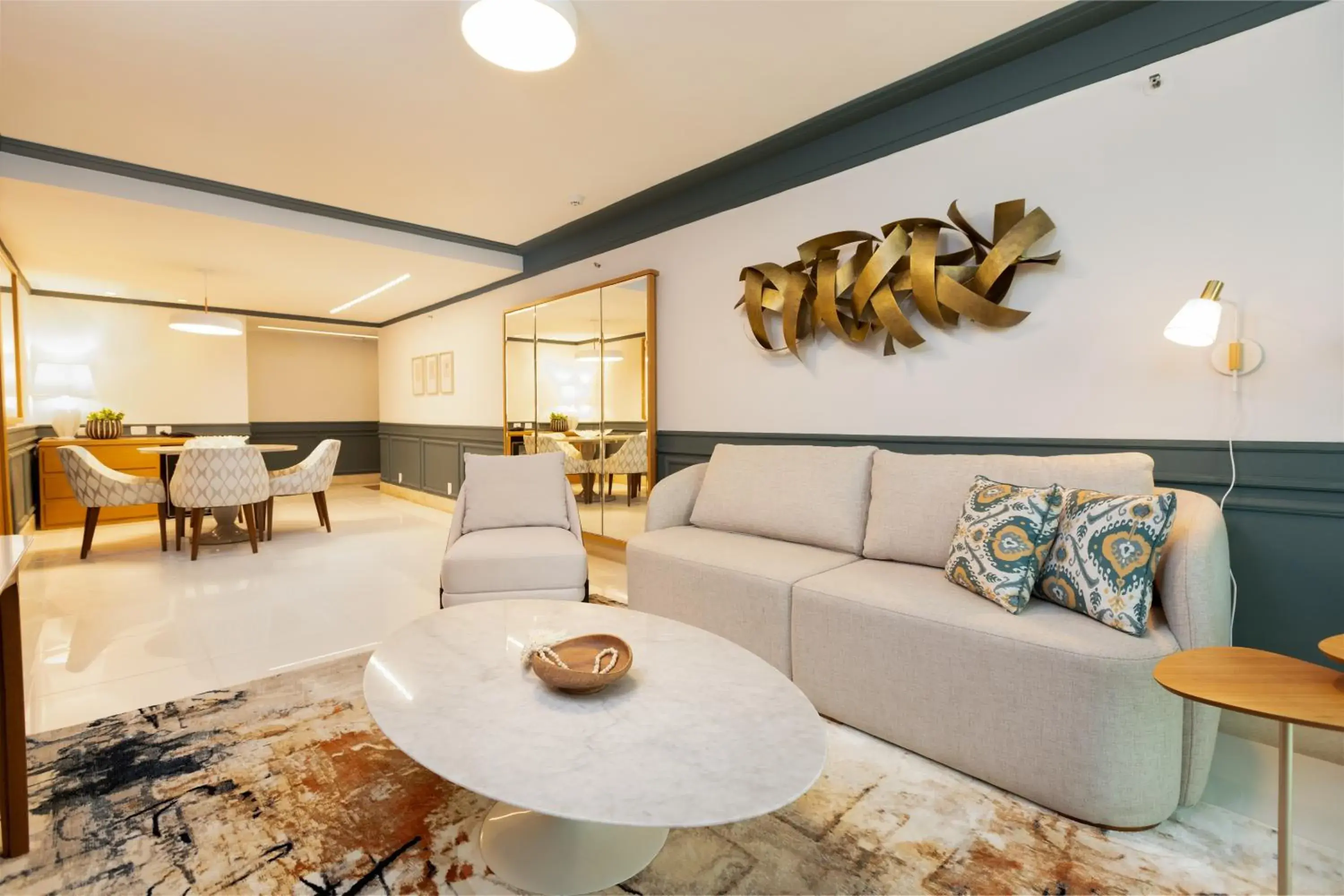 Living room in Royal Macaé Palace Hotel Living room in Royal Macaé Palace Hotel