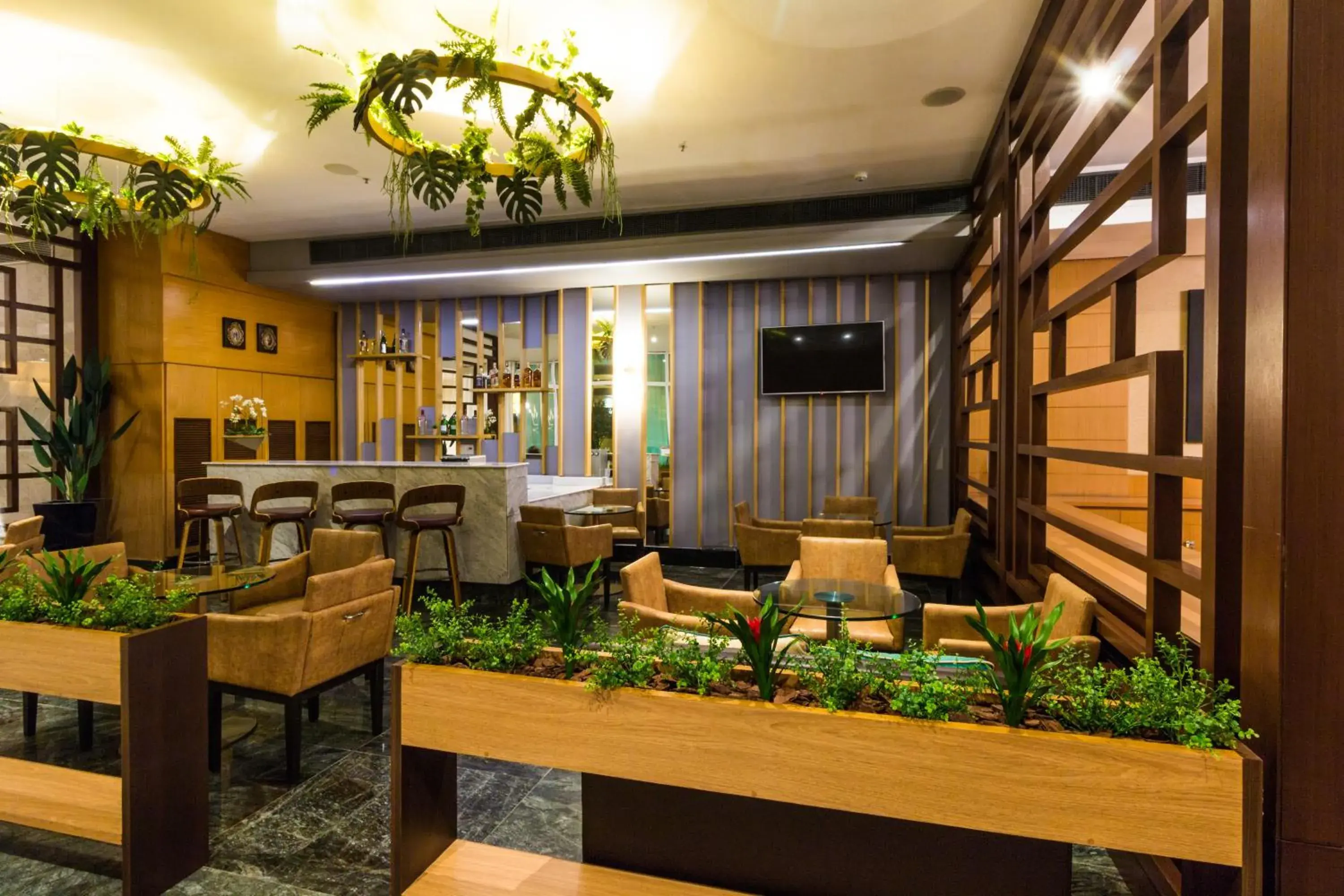 Lounge or bar in Royal Macaé Palace Hotel Lounge or bar in Royal Macaé Palace Hotel