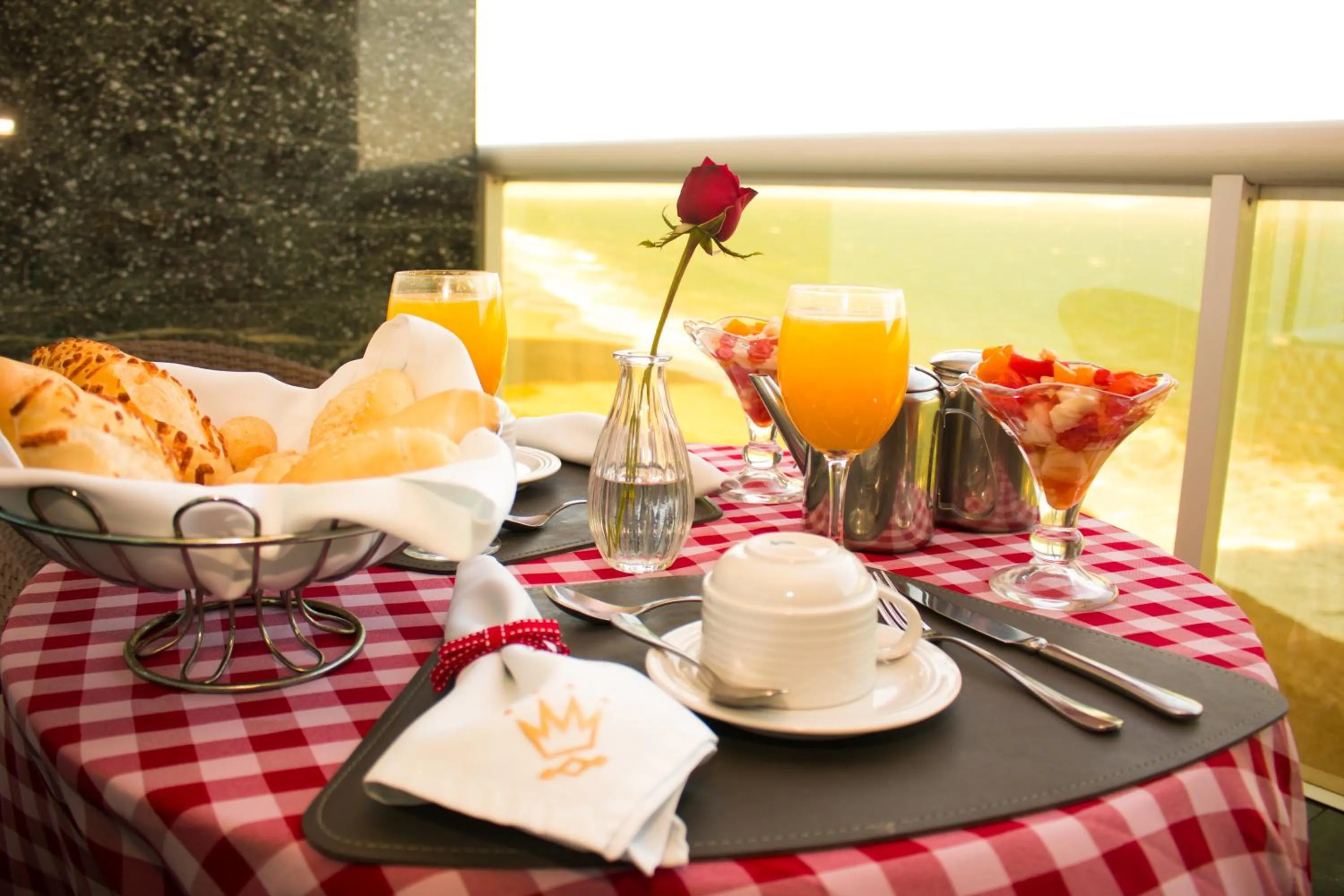 Food and drinks in Royal Macaé Palace Hotel