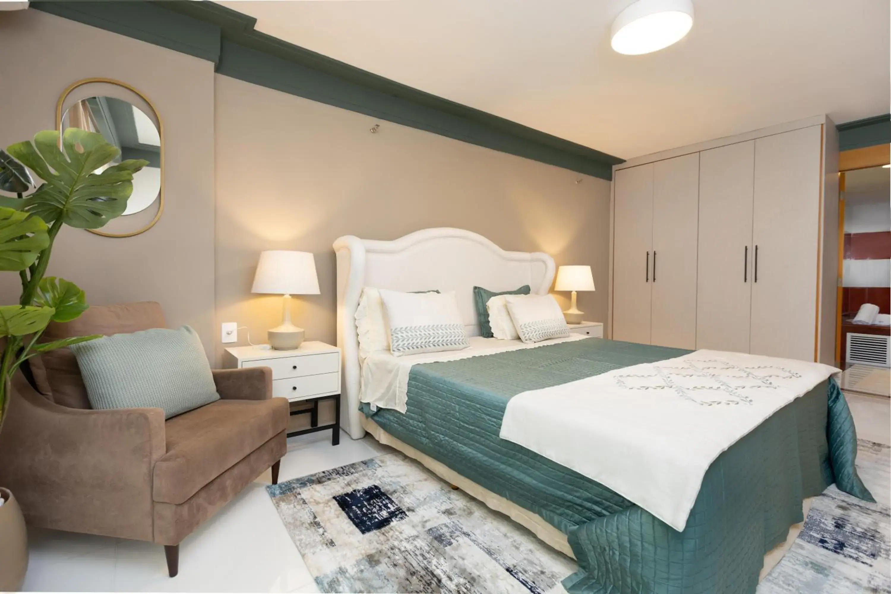 Bedroom, Bed in Royal Macaé Palace Hotel Bedroom, Bed in Royal Macaé Palace Hotel