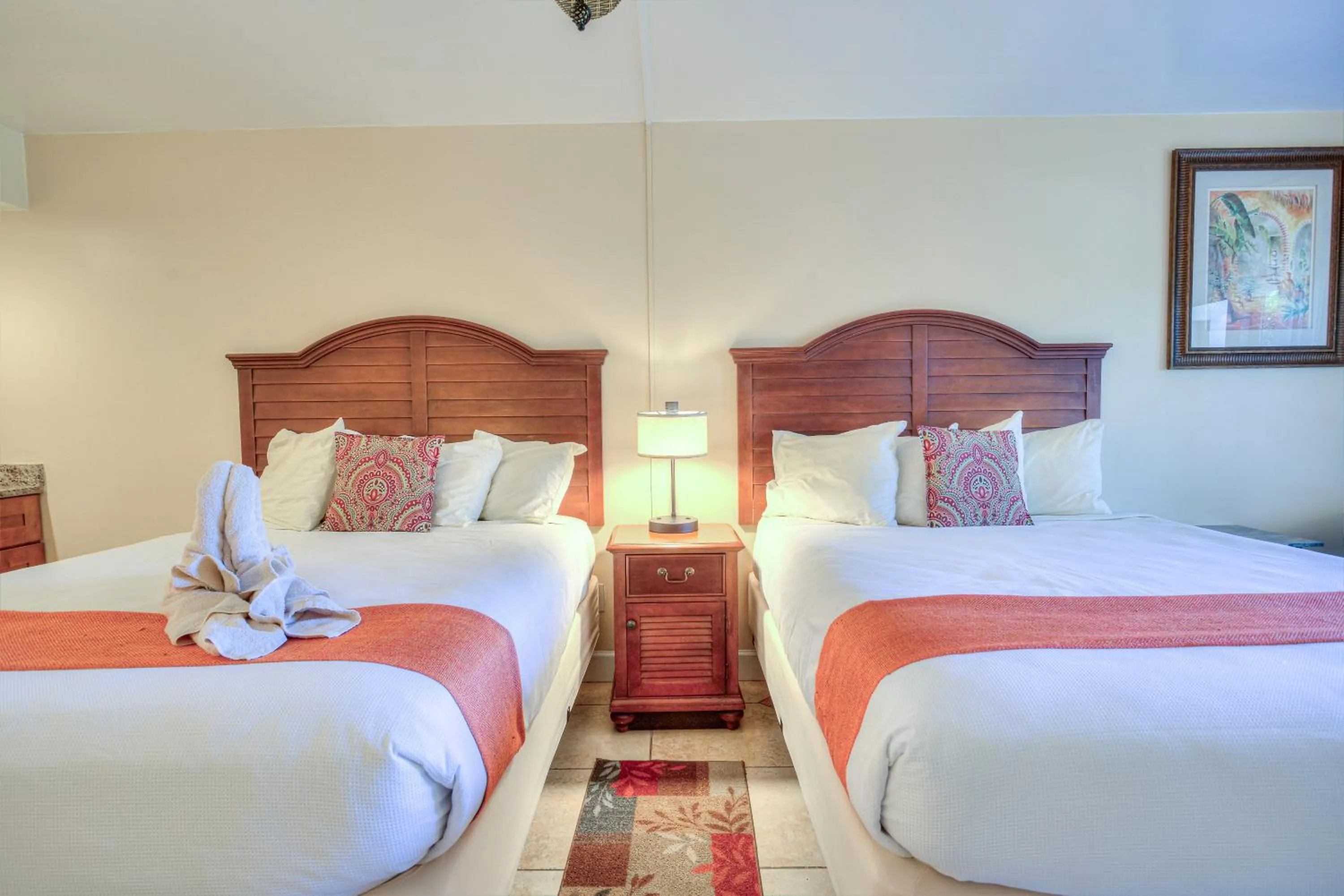 Photo of the whole room, Bed in La Fiesta Ocean Inn & Suites