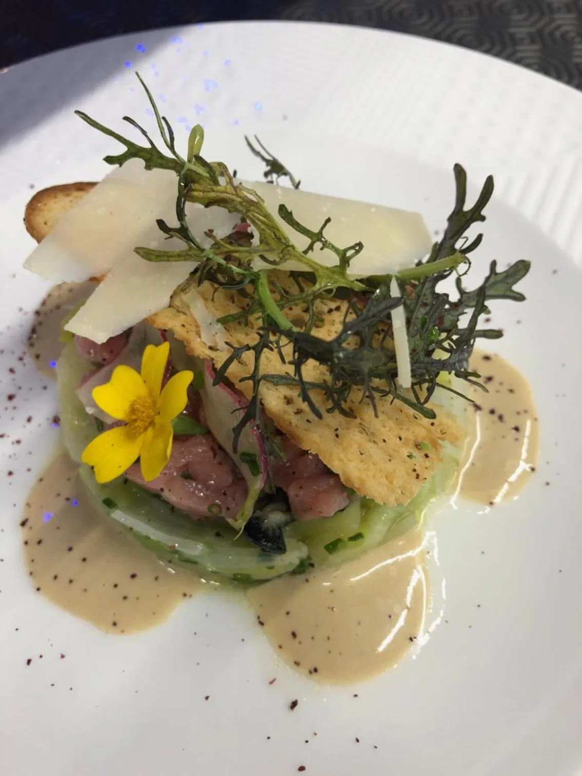 Food and drinks in Hotel-Restaurant Lann Roz / Côte Cuisine