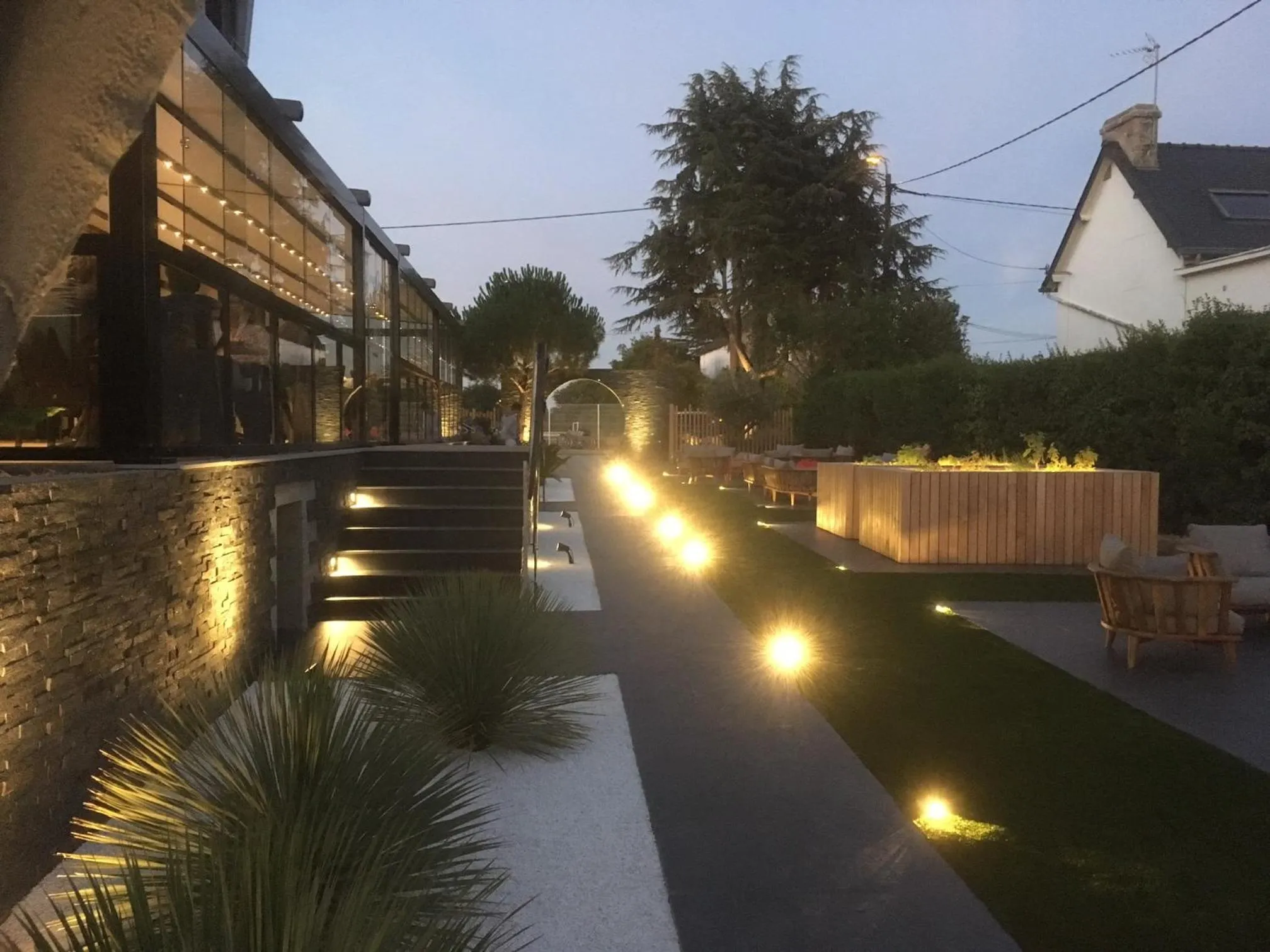 Property building in Hotel-Restaurant Lann Roz / Côte Cuisine