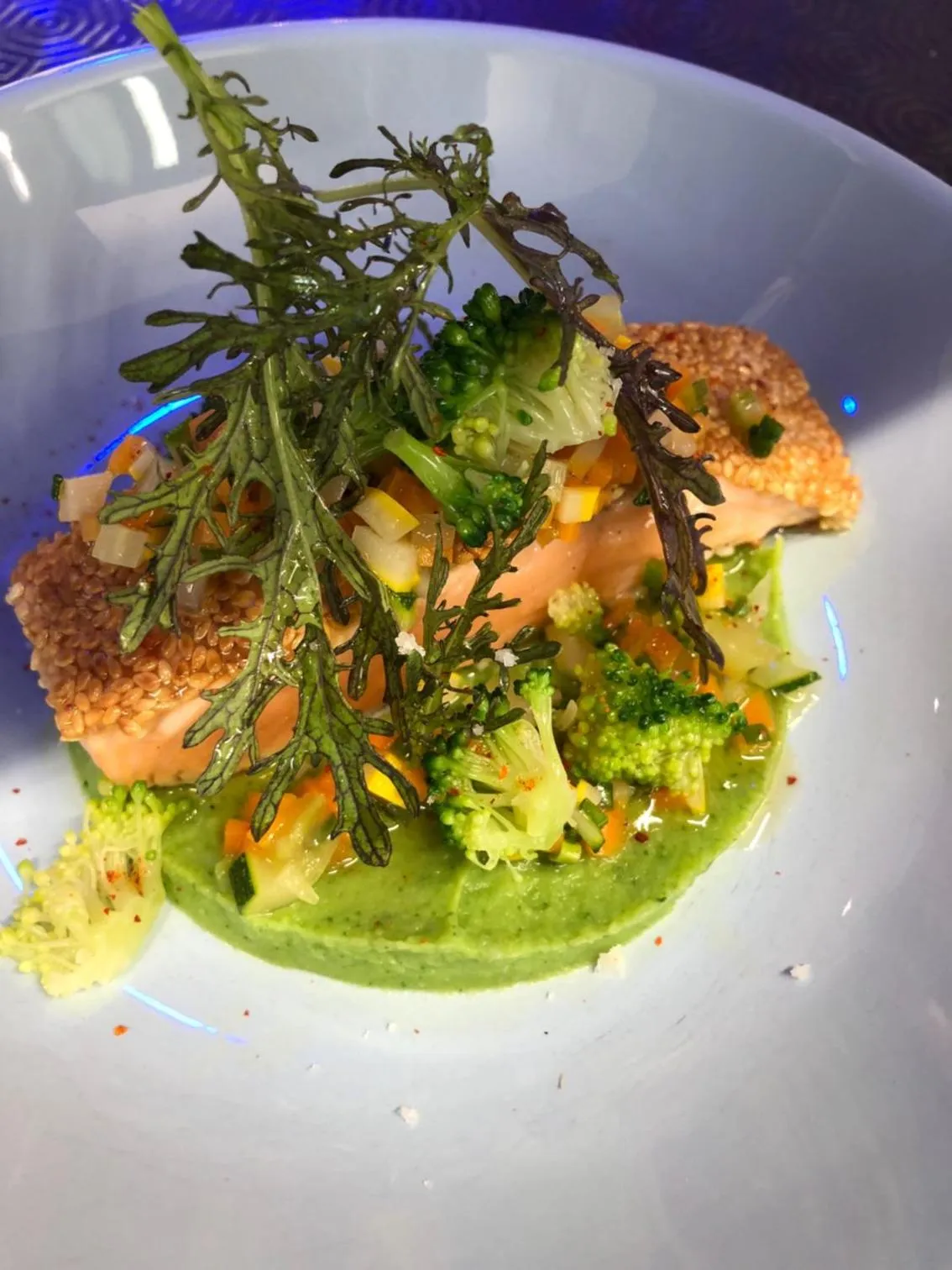 Food and drinks in Hotel-Restaurant Lann Roz / Côte Cuisine