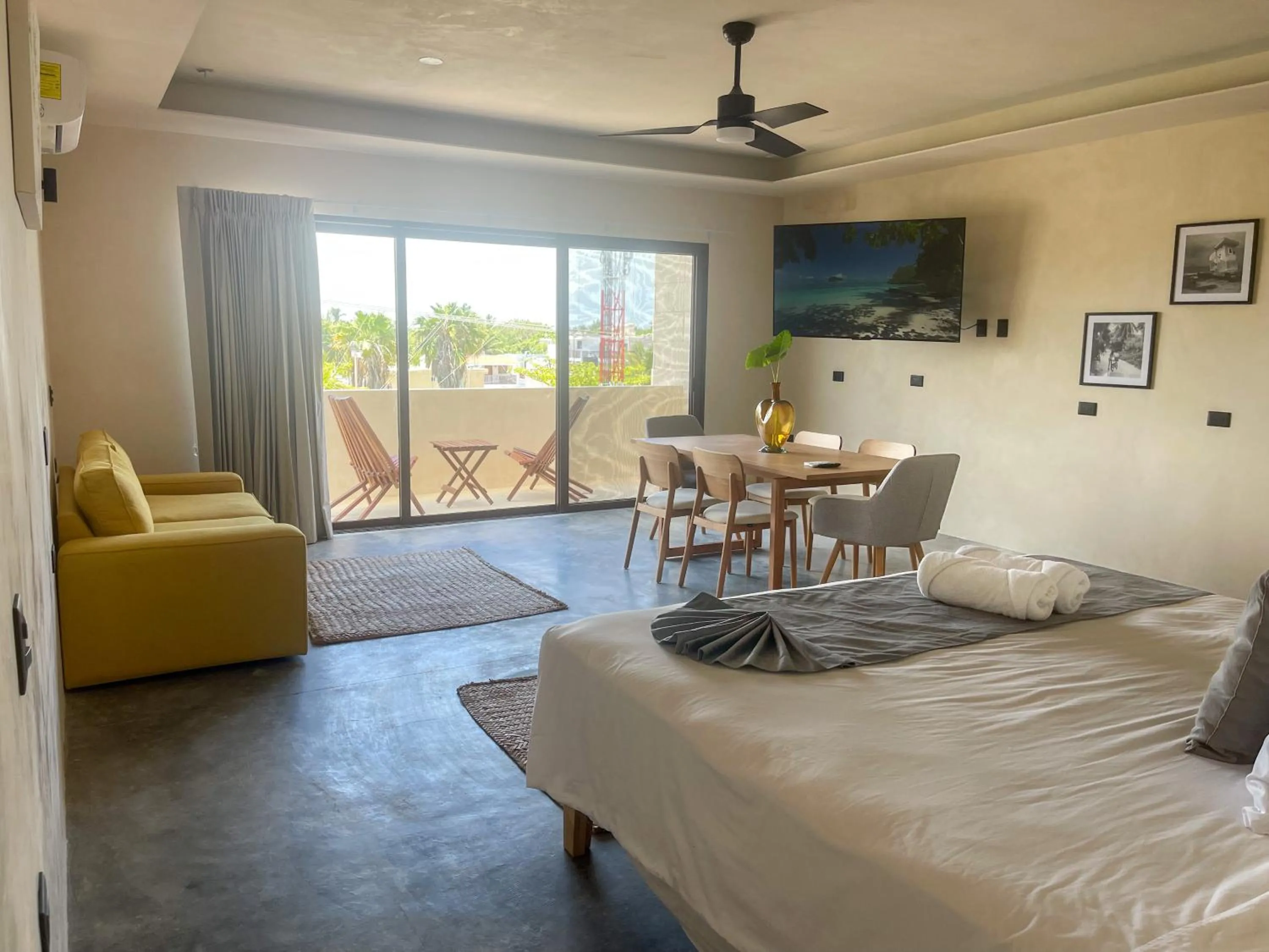 Bed in Hotel Casa Barbara Holbox