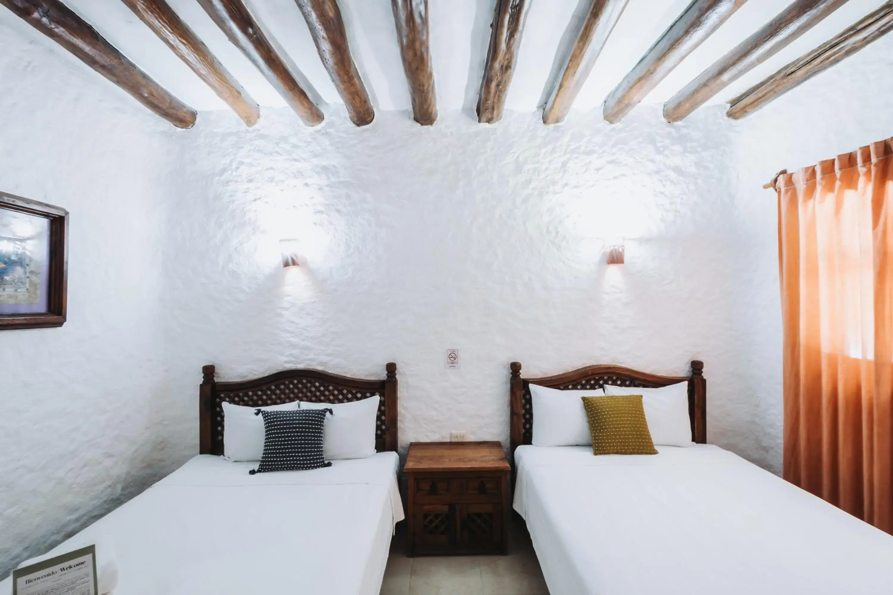 Bed in Hotel Casa Barbara Holbox Bed in Hotel Casa Barbara Holbox