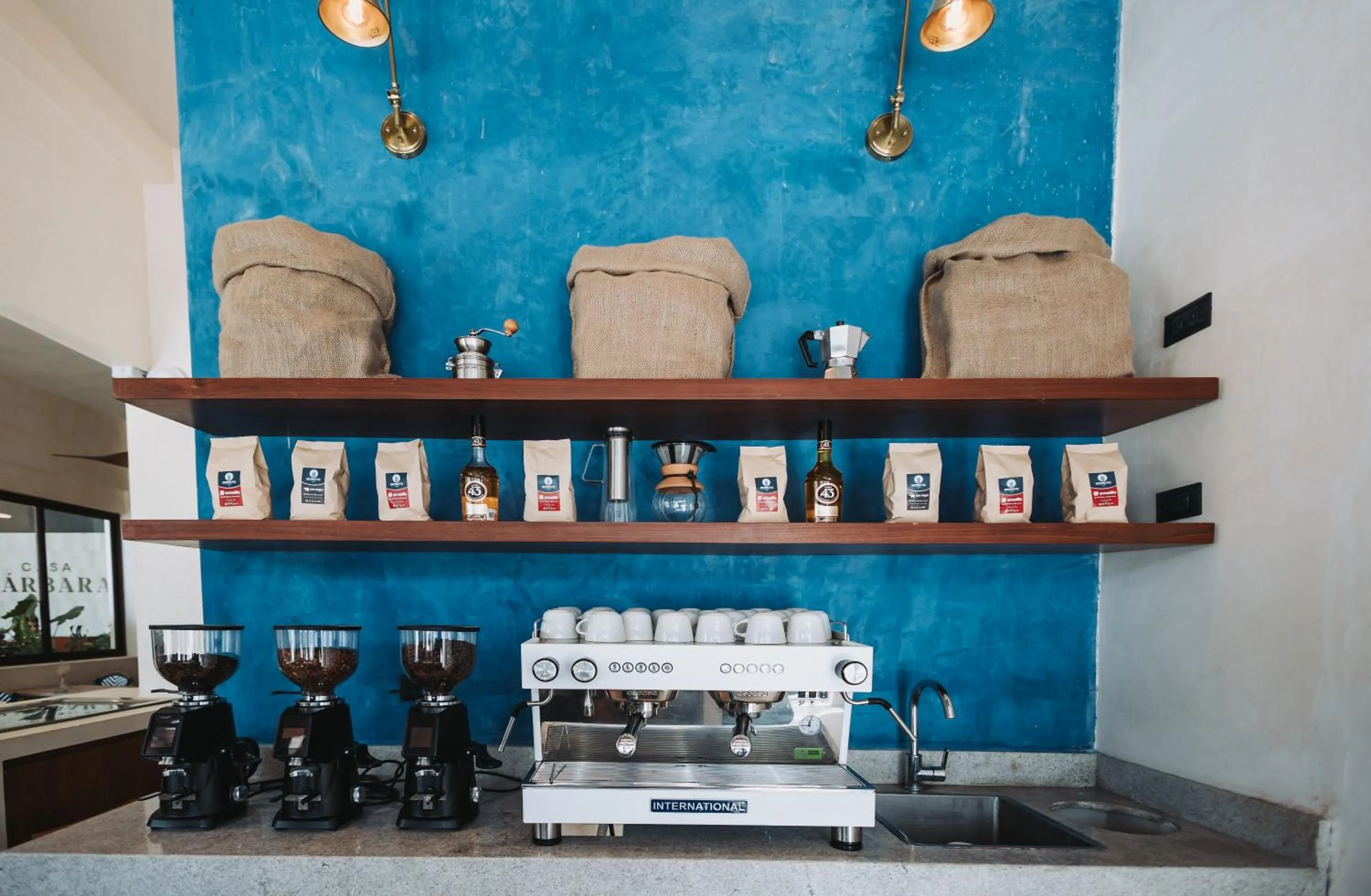 Restaurant/places to eat in Hotel Casa Barbara Holbox