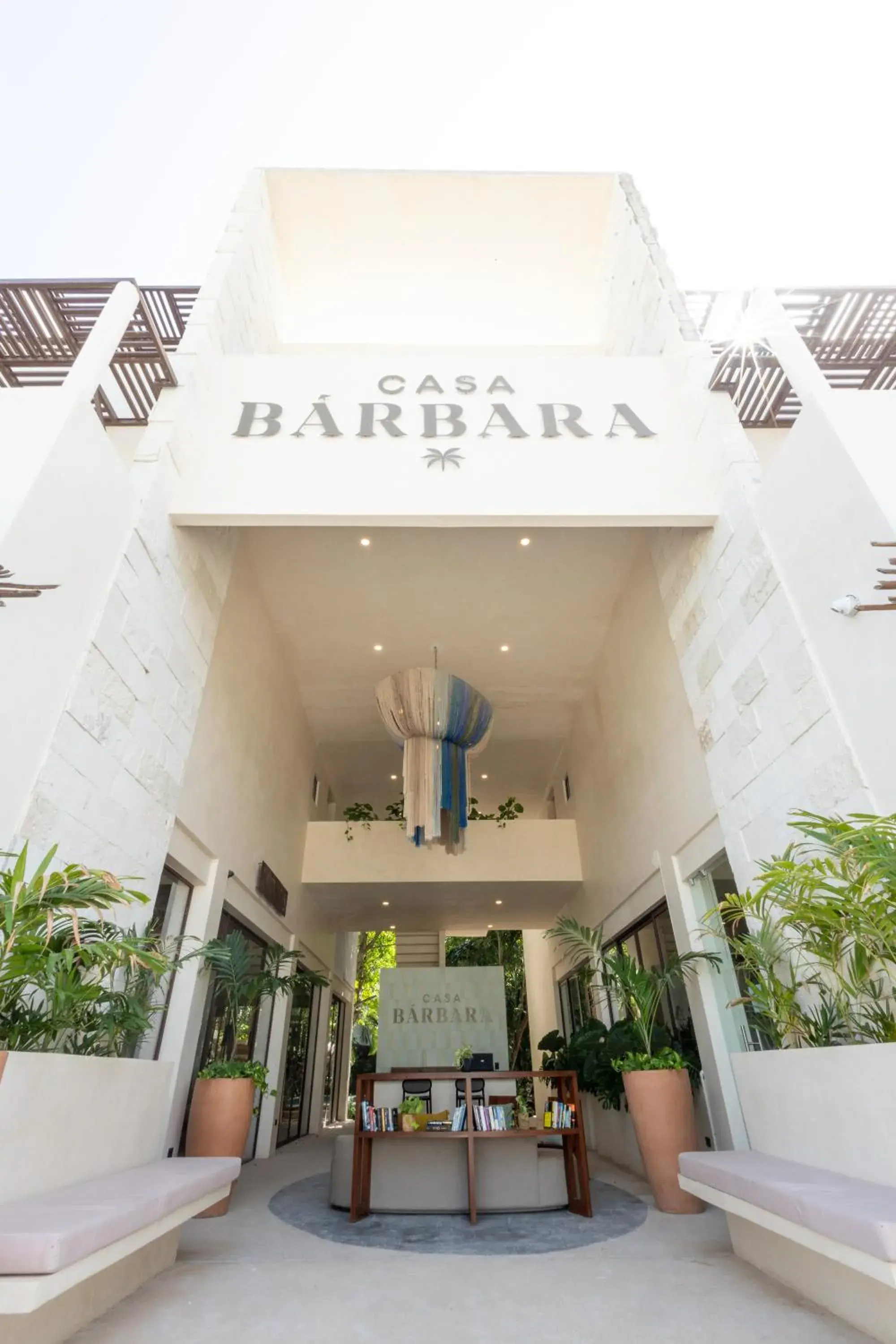 Facade/entrance in Hotel Casa Barbara Holbox Facade/entrance in Hotel Casa Barbara Holbox