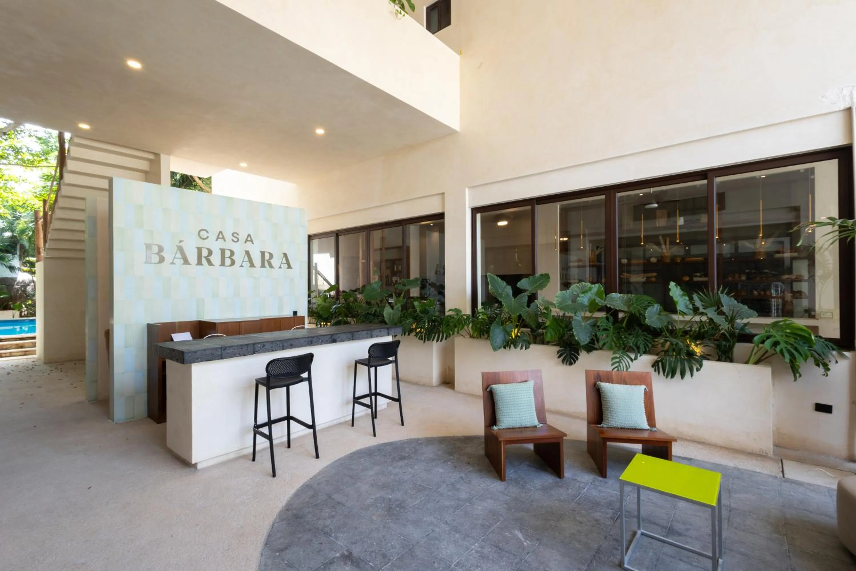 Facade/entrance in Hotel Casa Barbara Holbox