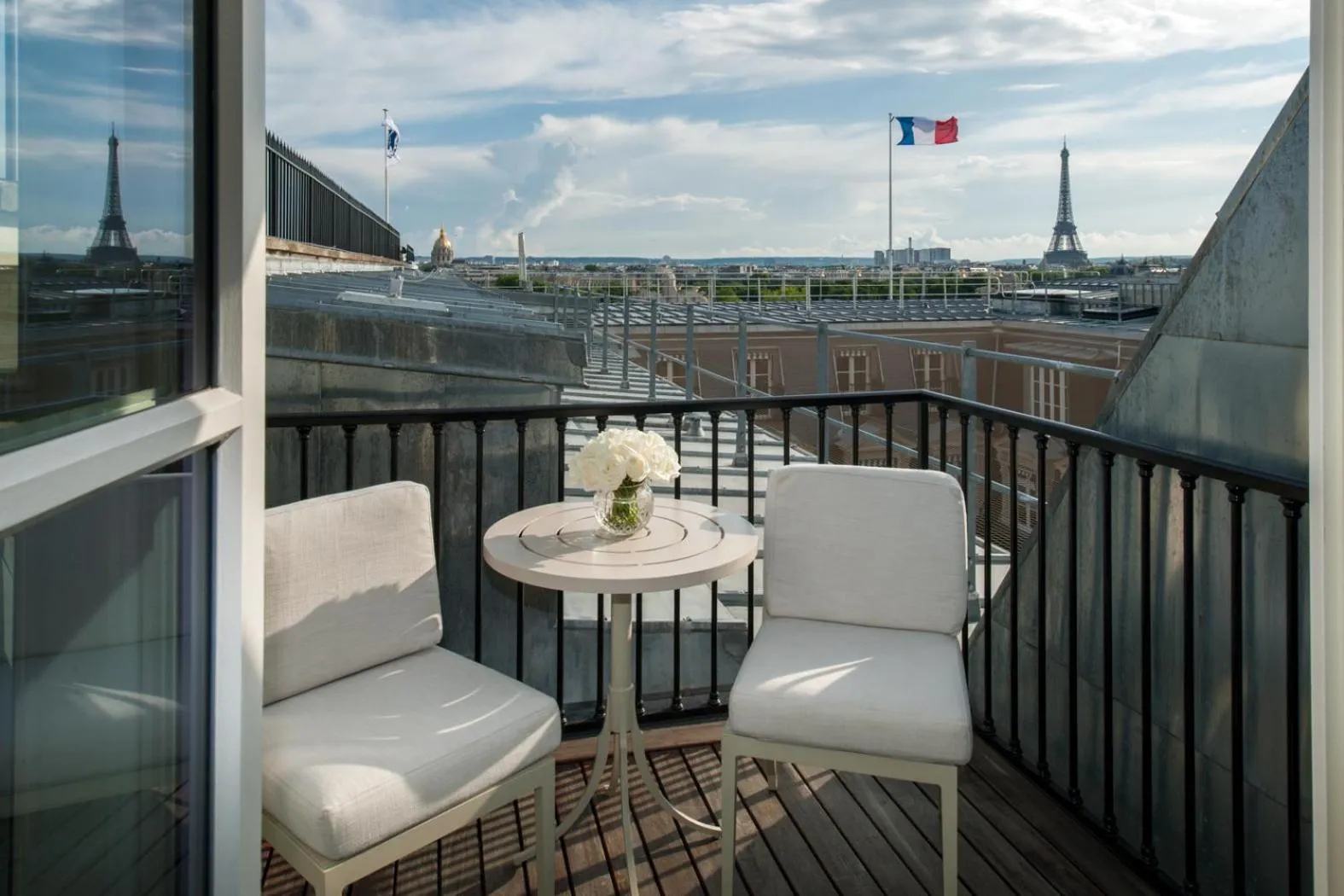 Balcony/Terrace in Hotel de Crillon