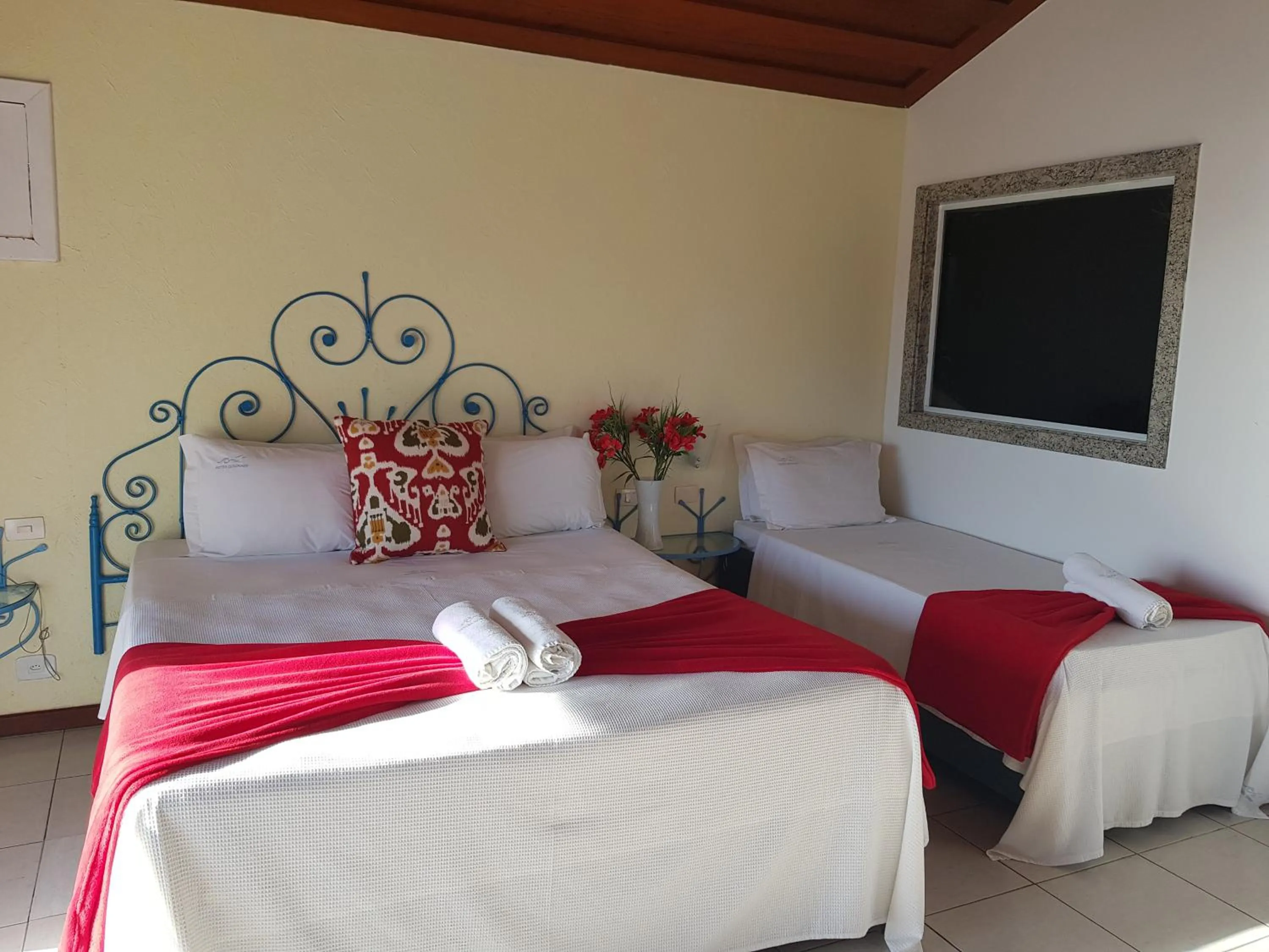 Bed in Coronado Beach Hotel